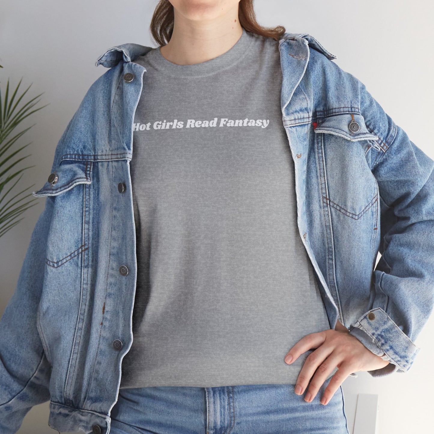 Hot Girls Read Fantasy Unisex Tee