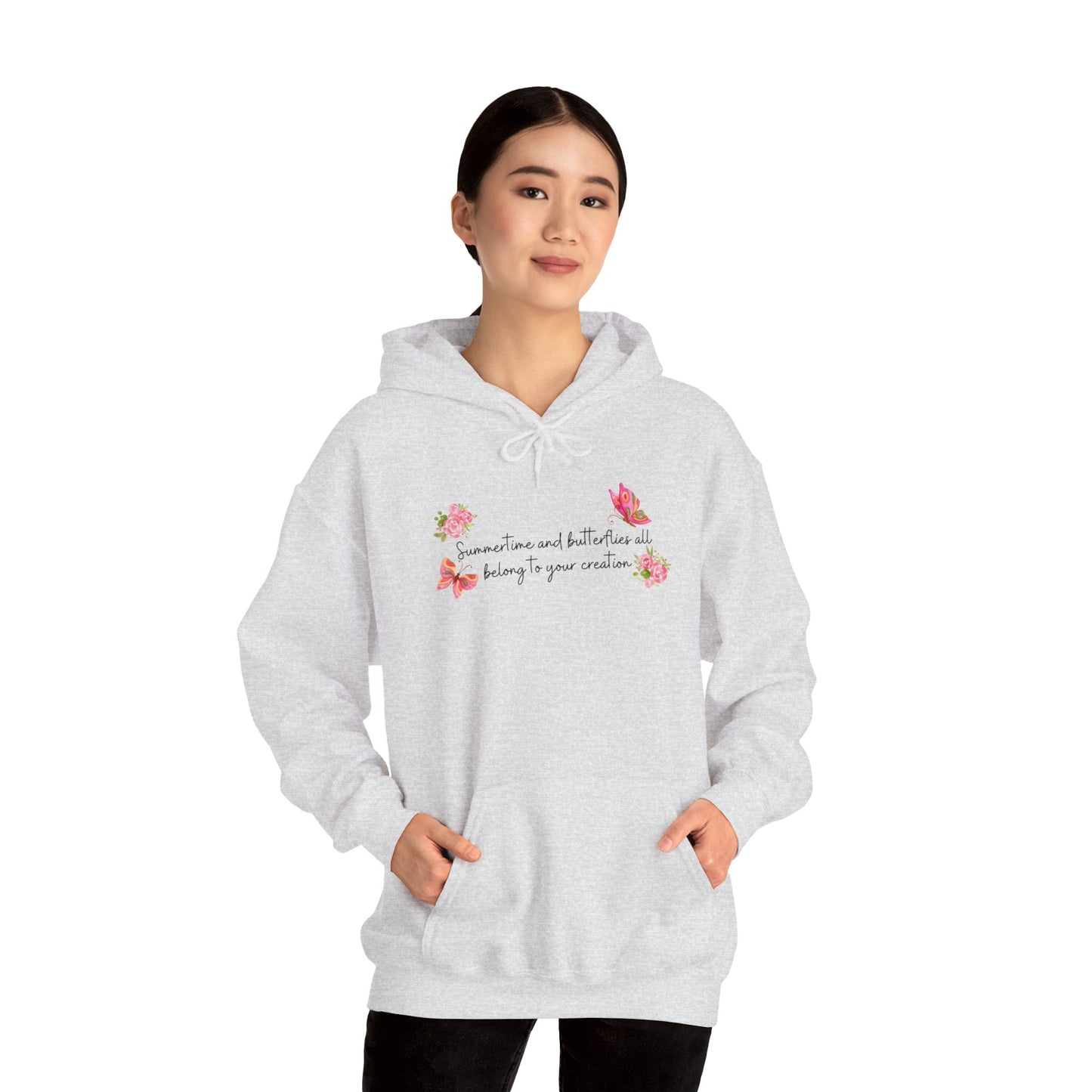 Summertime & Butterflies Unisex Hoodie