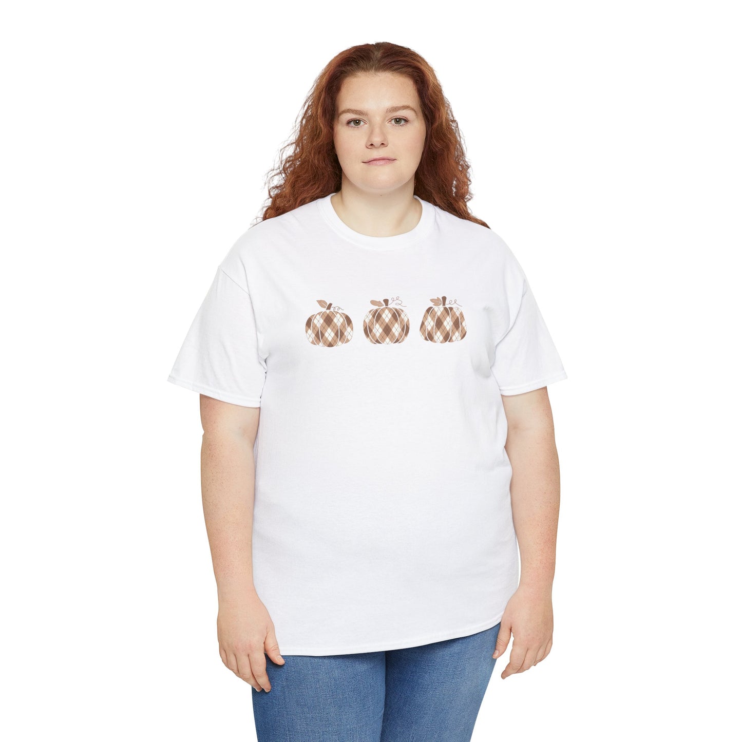 Plaid Pumpkins Unisex Tee