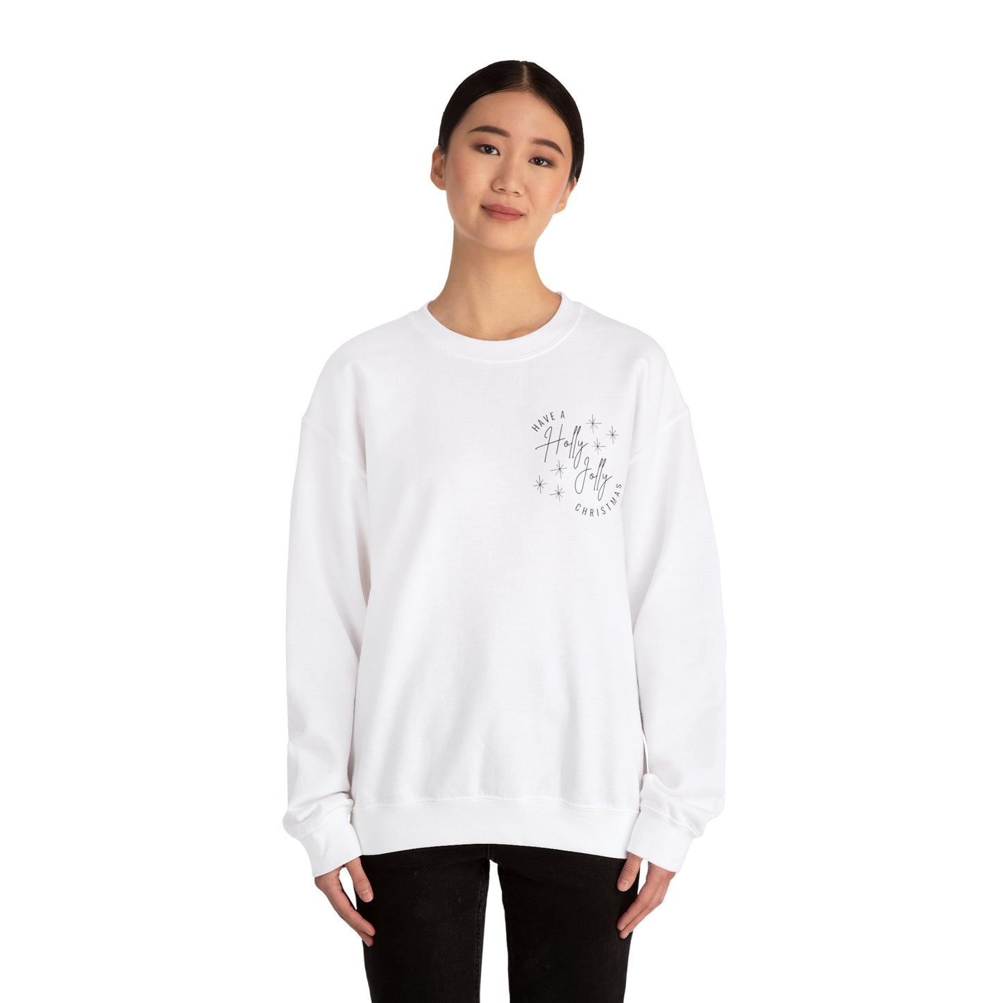 Holly Jolly Christmas Unisex Crewneck