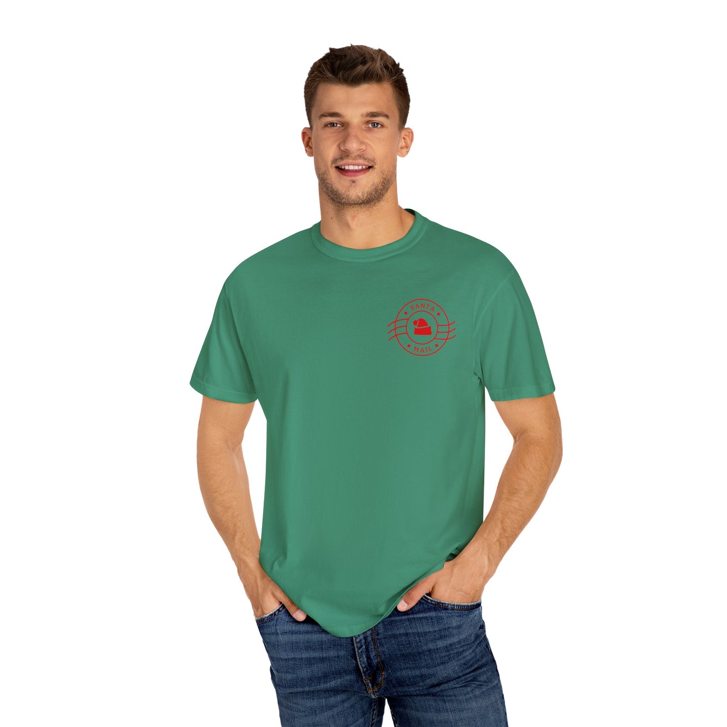 Santa Mail Comfort Colors Tee