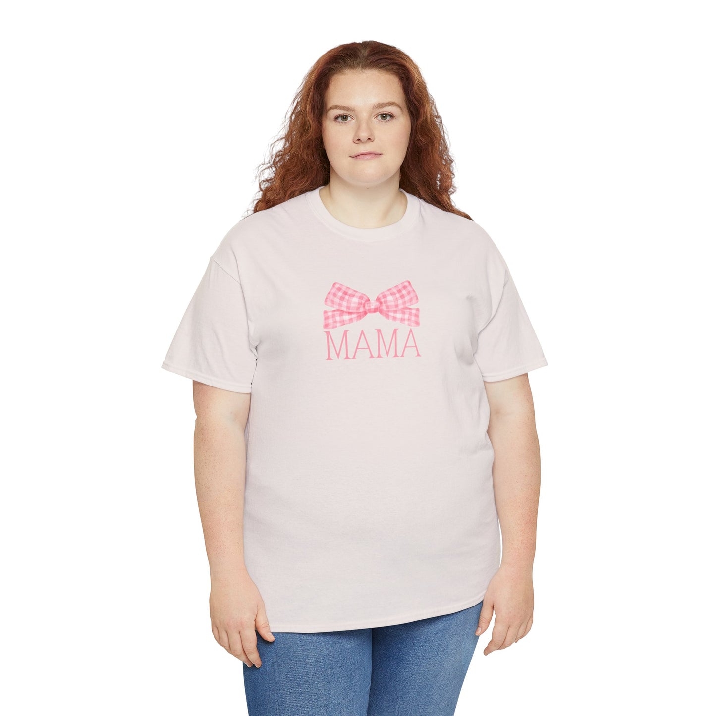 Mama Pink Bow Unisex Tee