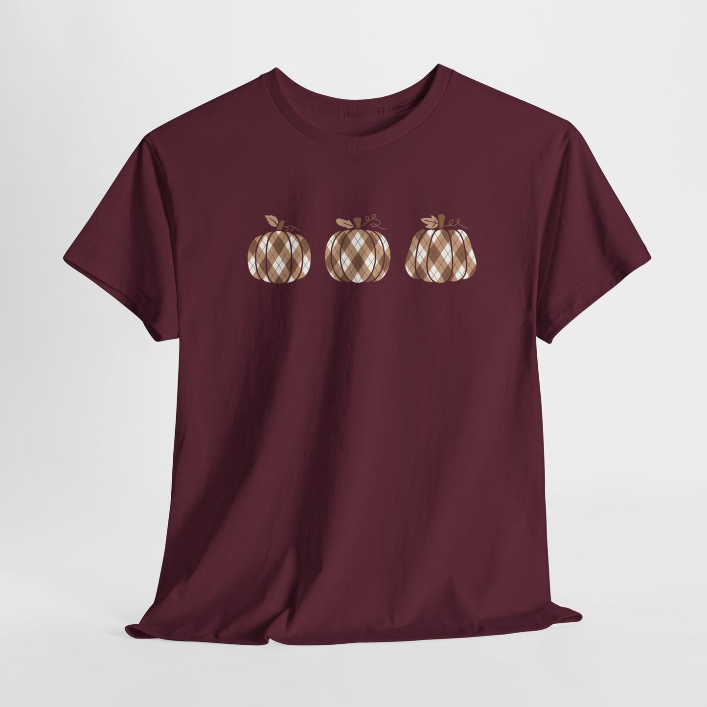 Plaid Pumpkins Unisex Tee