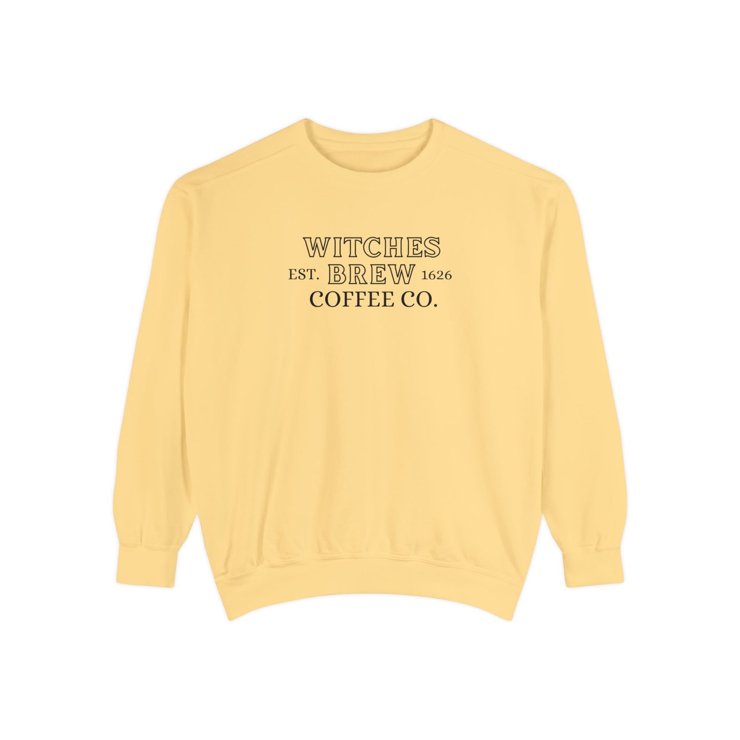 Witches Brew Coffee Co Comfort Colors Sweatshirt