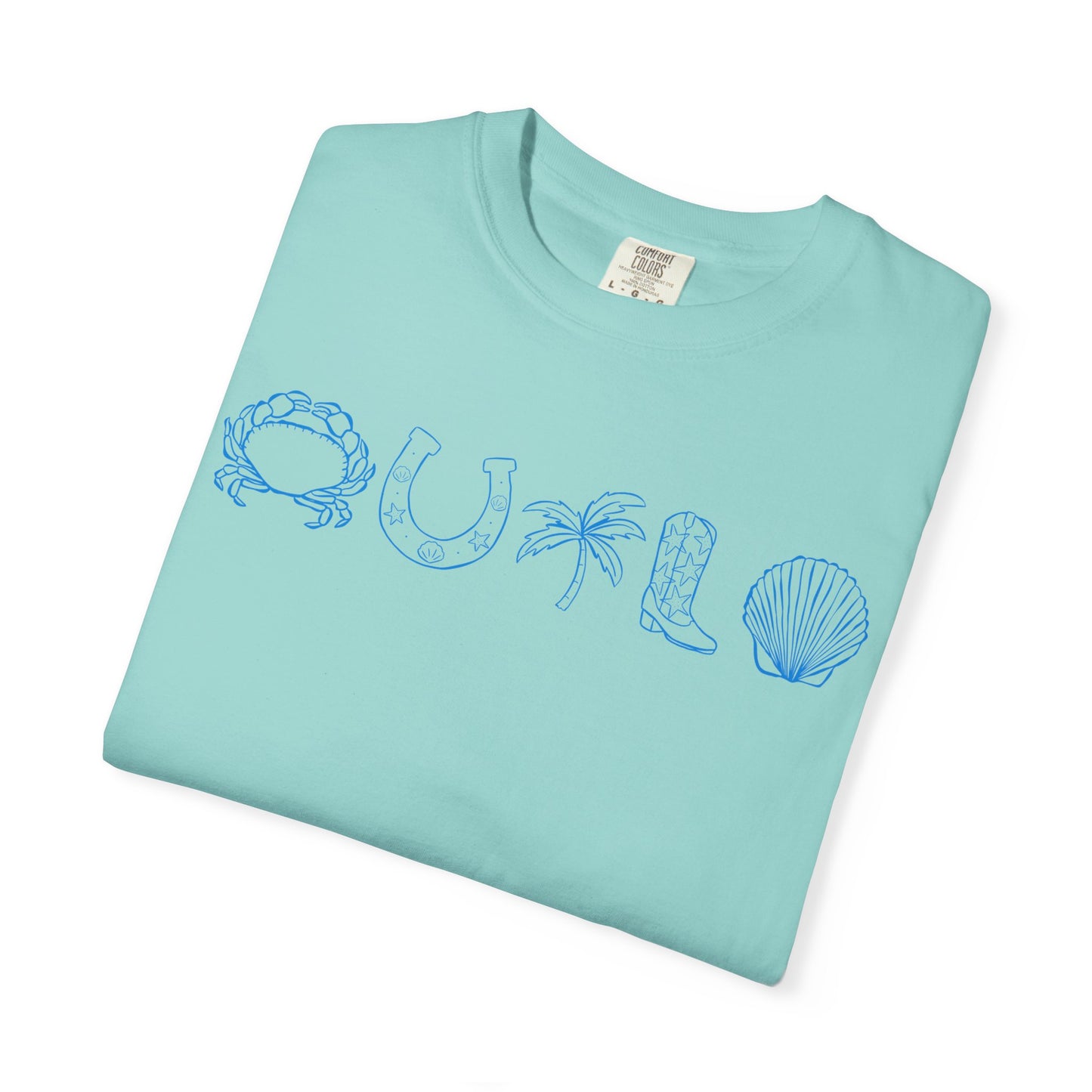 Coastal Cowgirl Comfort Colors Tee