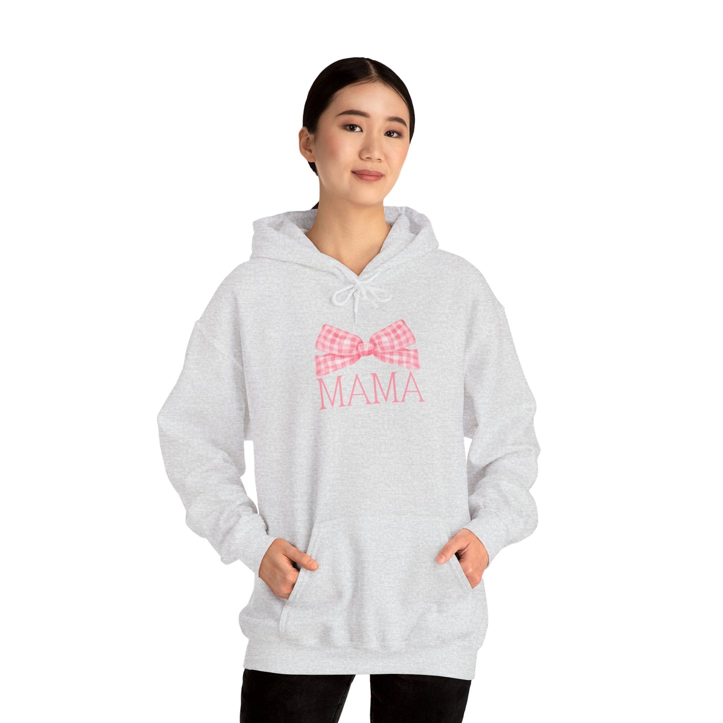 Mama Bow Pink Unisex Hoodie