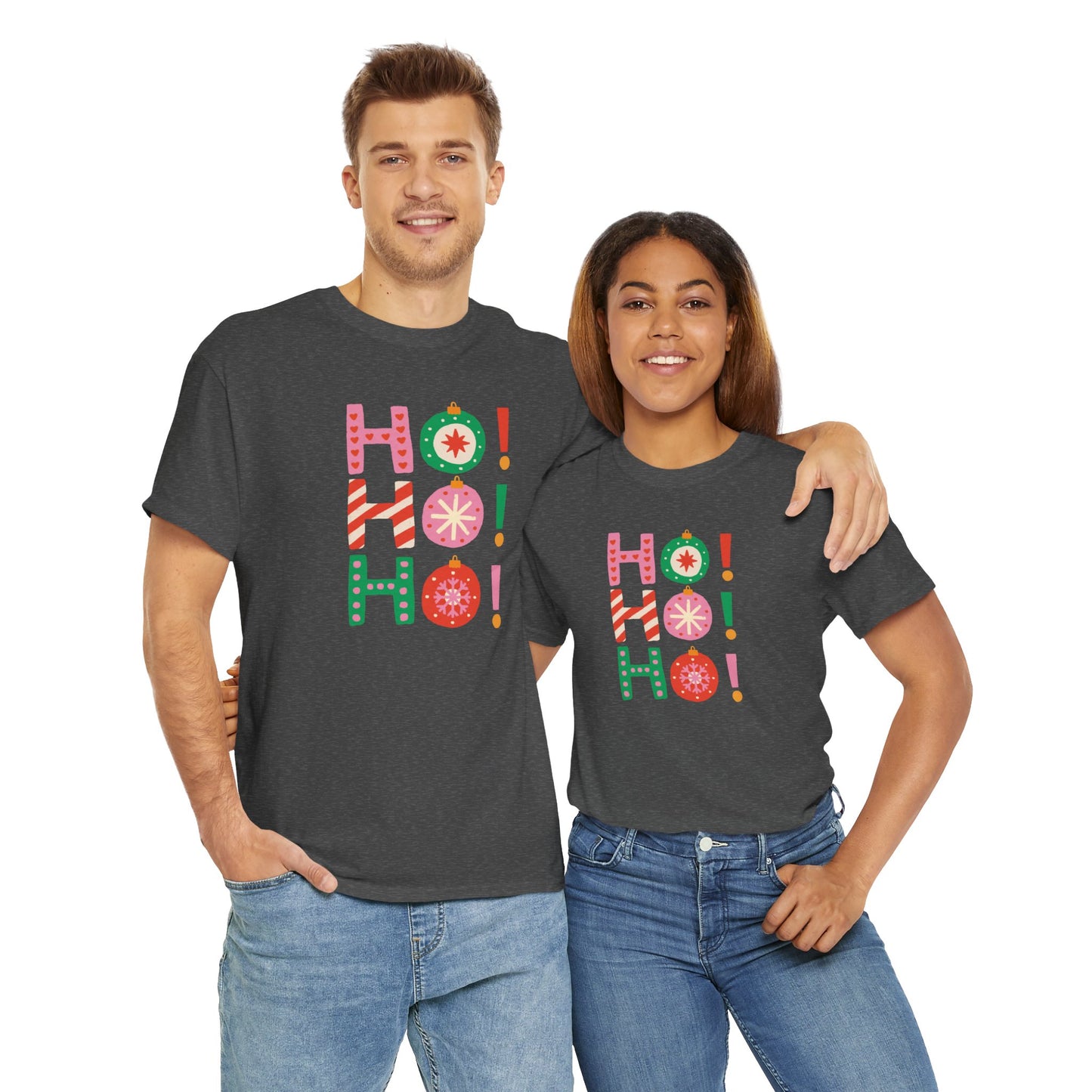 Ho Ho Ho Ornaments Unisex Tee