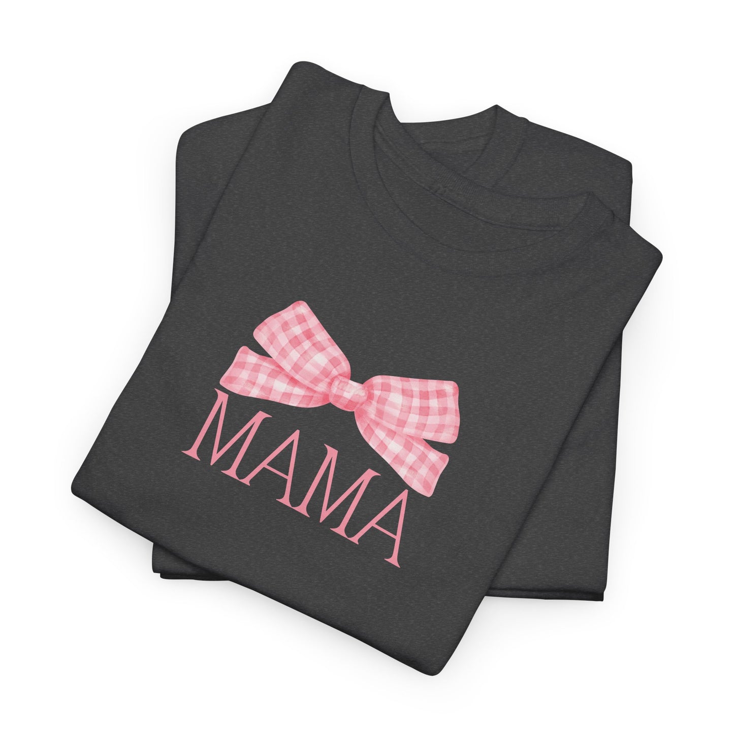 Mama Pink Bow Unisex Tee