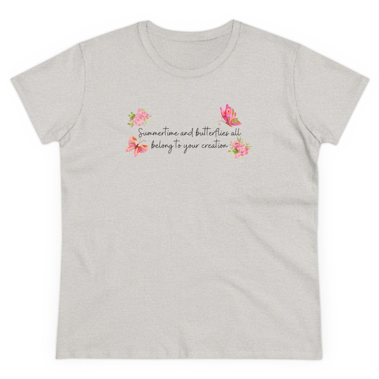 Summertime & Butterflies Baby Tee