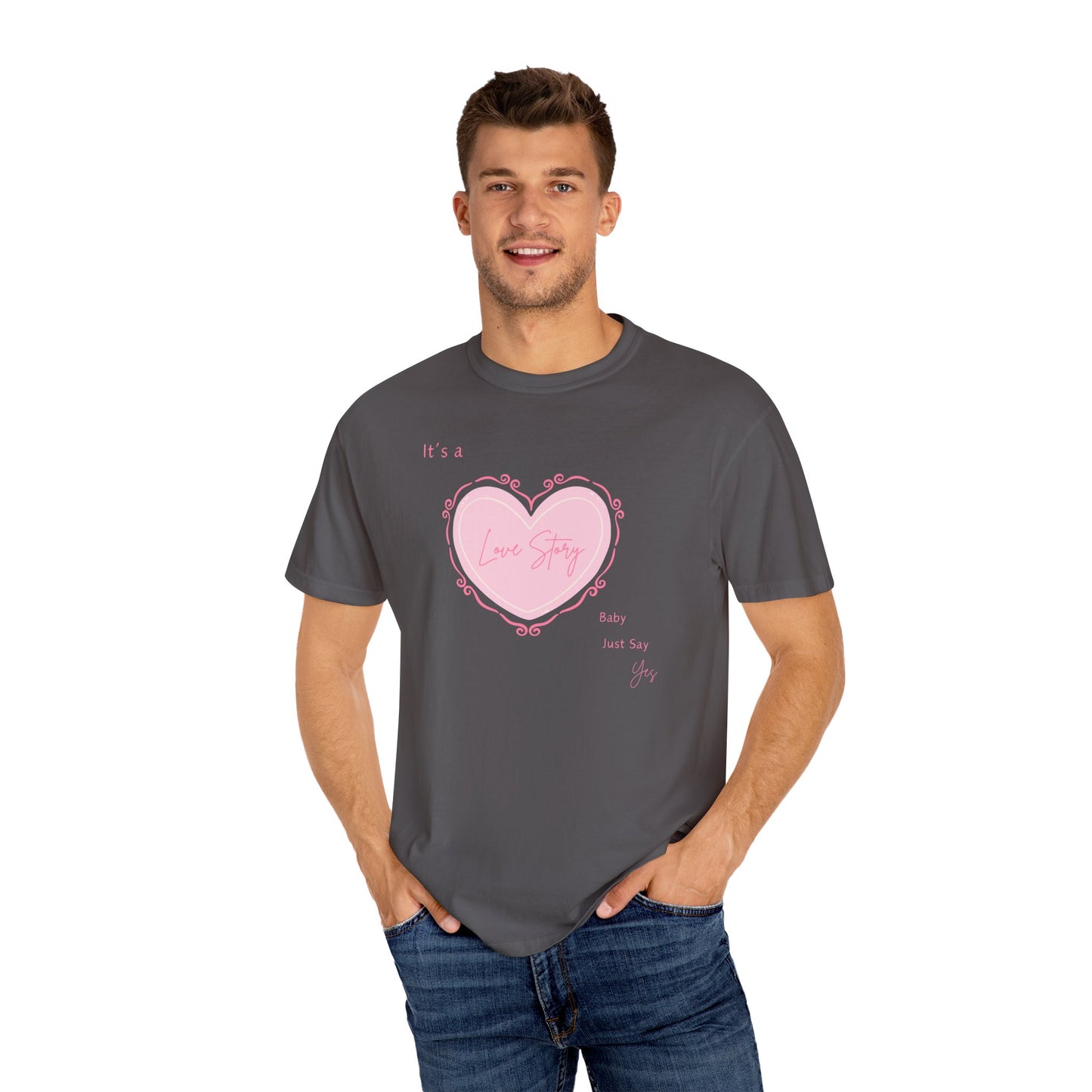 Love Story Coquette Comfort Colors Tee