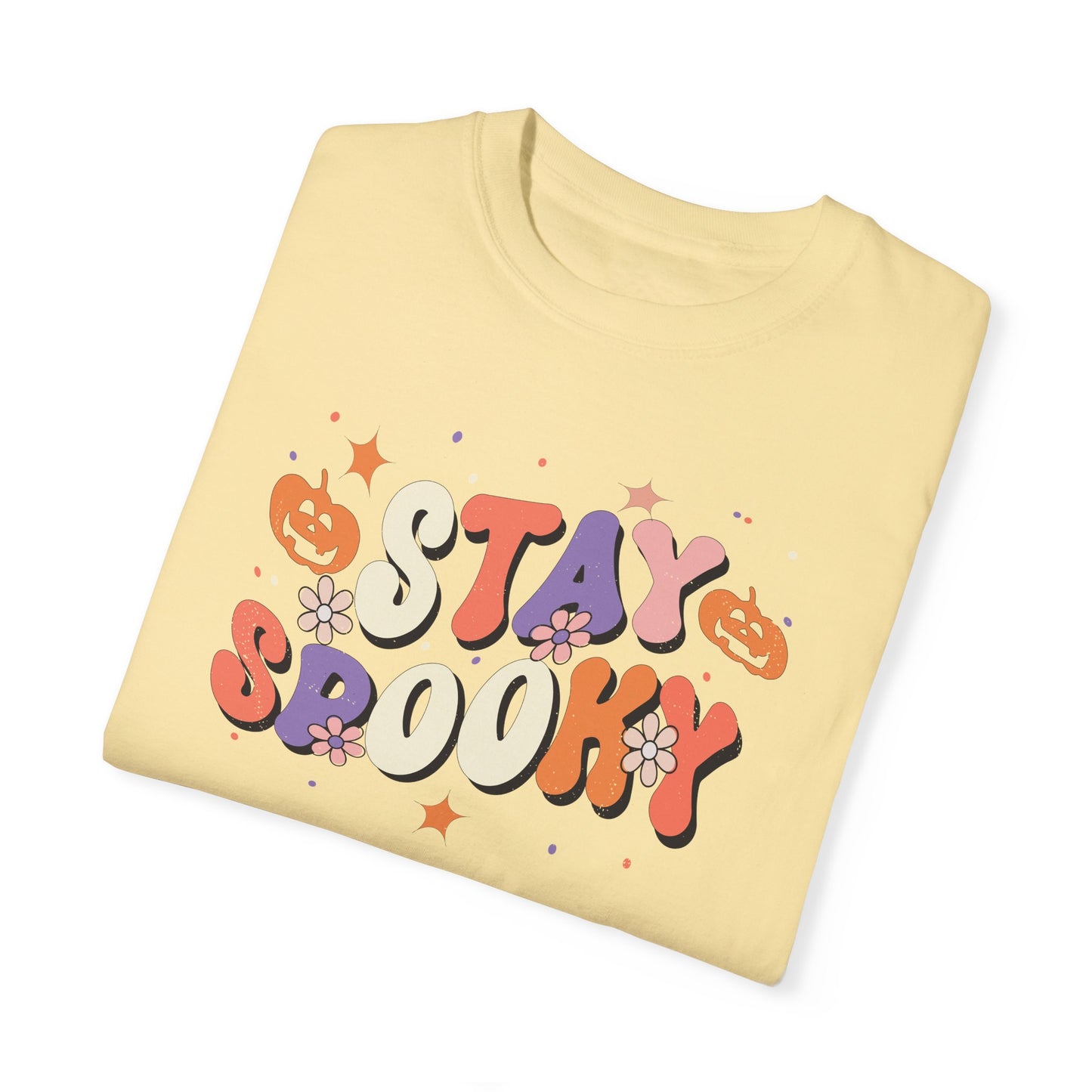 Stay Spooky Girly Comfort Colors Tee