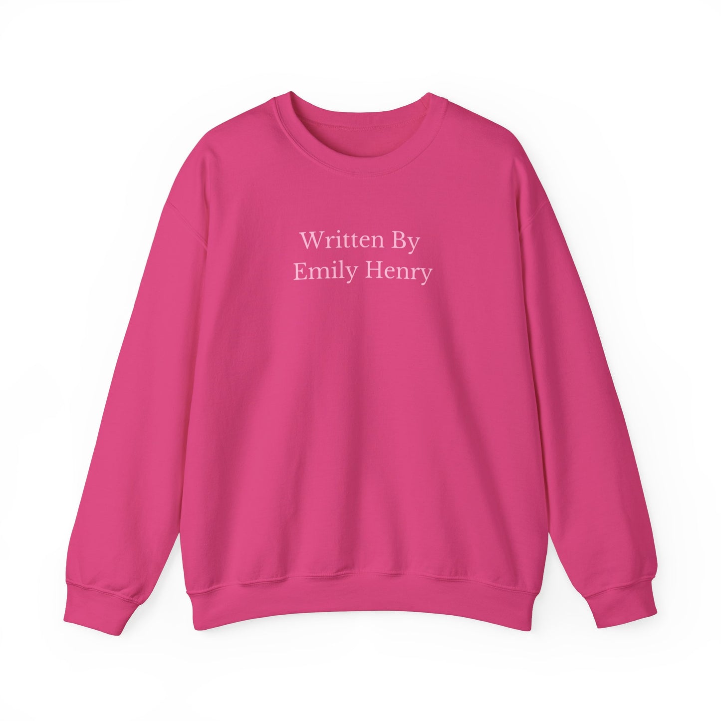 Written by Emily Henry Unisex Crewneck