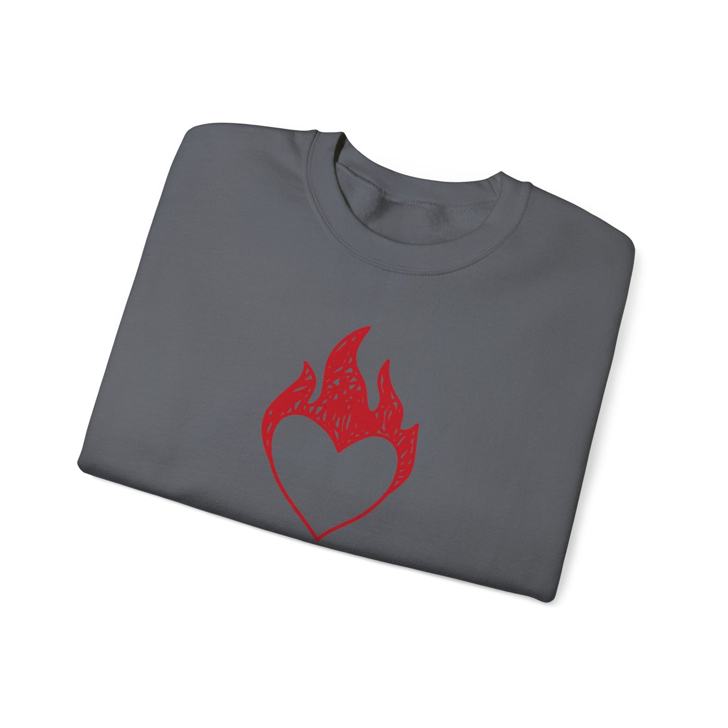 Fireheart Hand-drawn Crewneck Sweatshirt