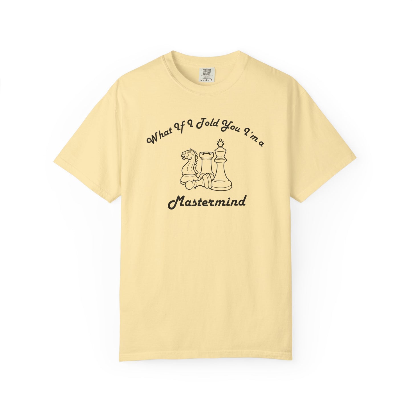 Mastermind Chess Comfort Colors Tee