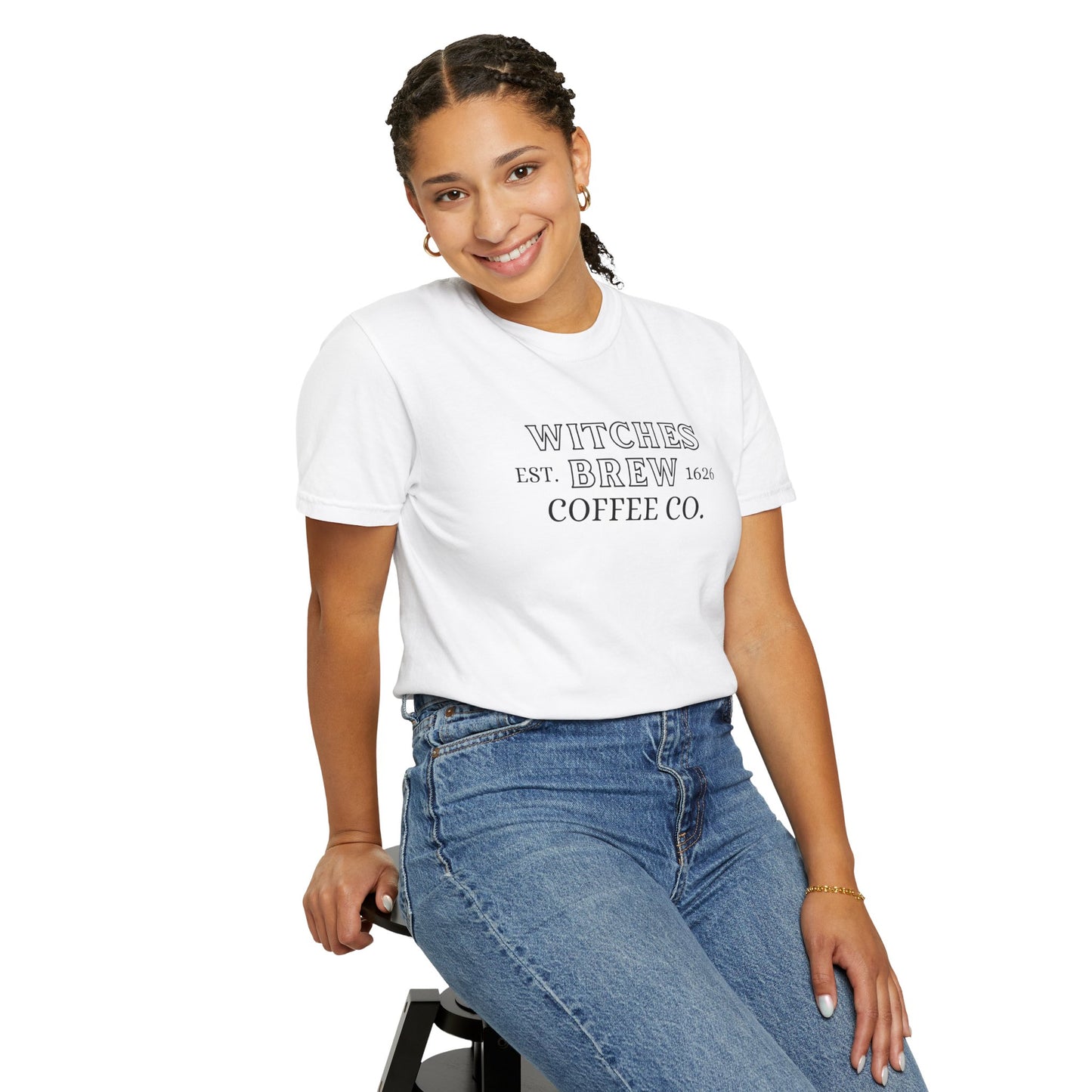 Witches Brew Coffee Co Comfort Colors Tee