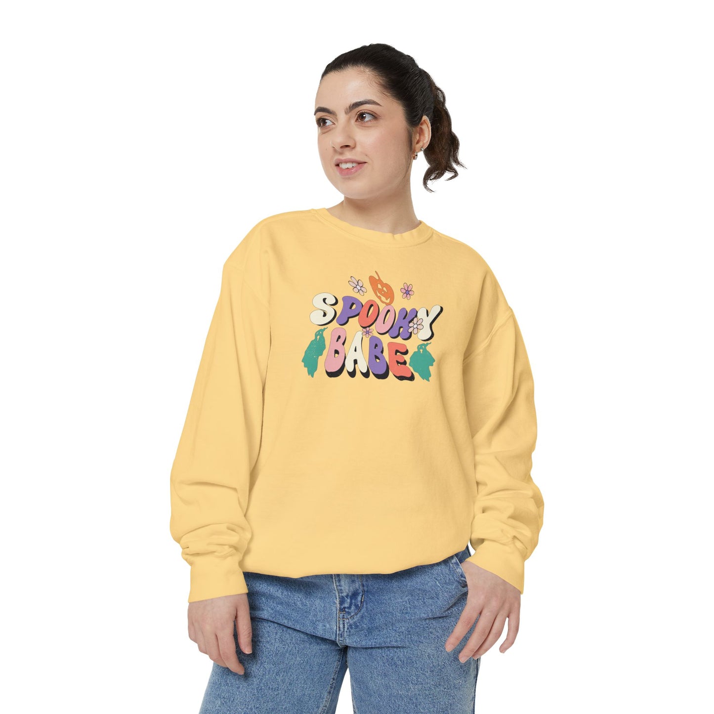 Spooky Babe Comfort Colors Sweatshirt