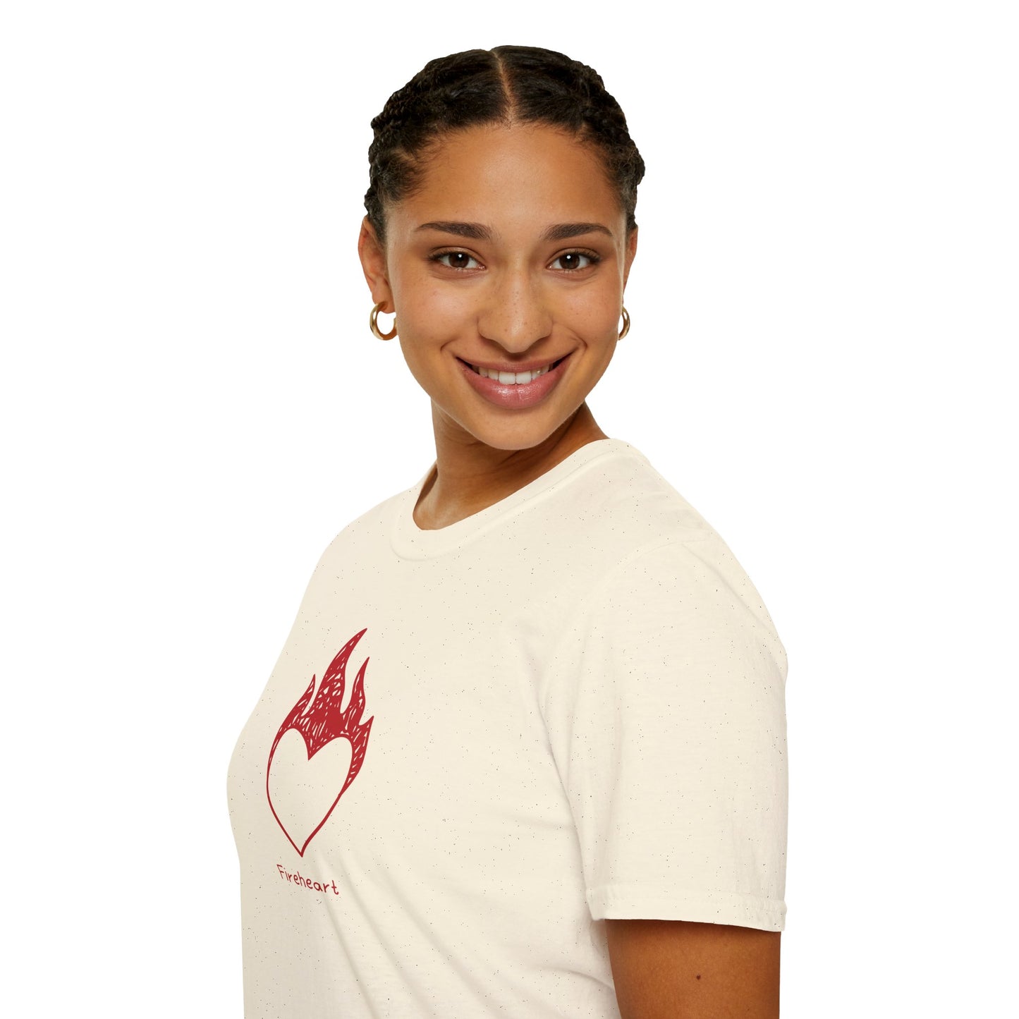 Fireheart Hand-drawn Soft Style Tee