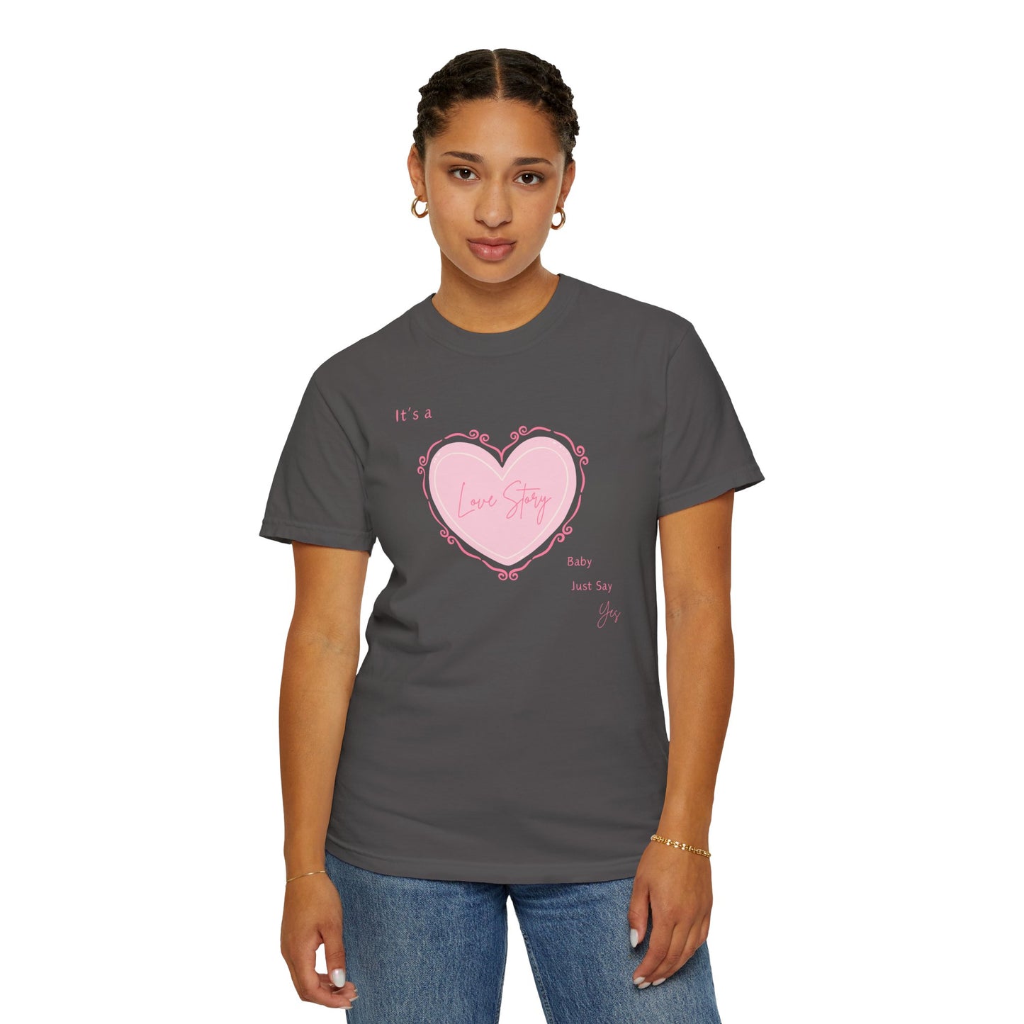 Love Story Coquette Comfort Colors Tee