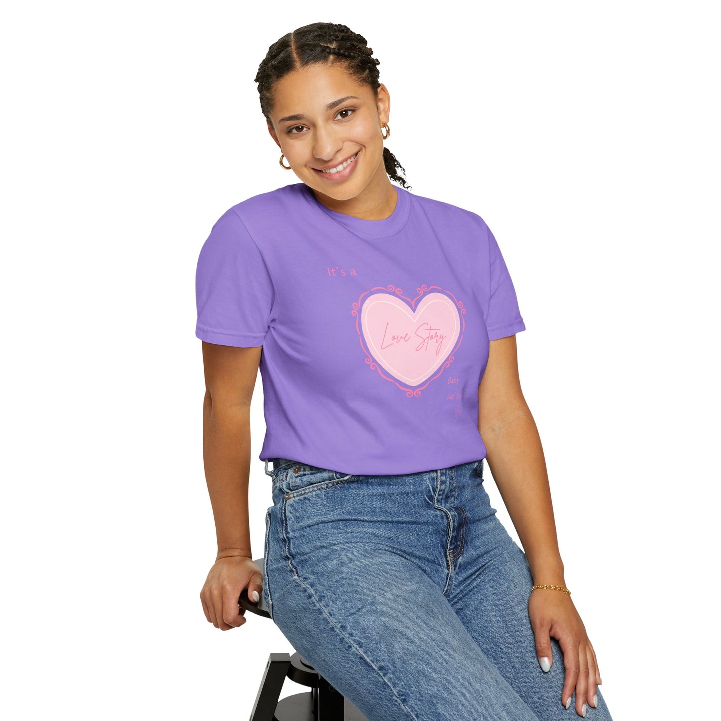 Love Story Coquette Comfort Colors Tee