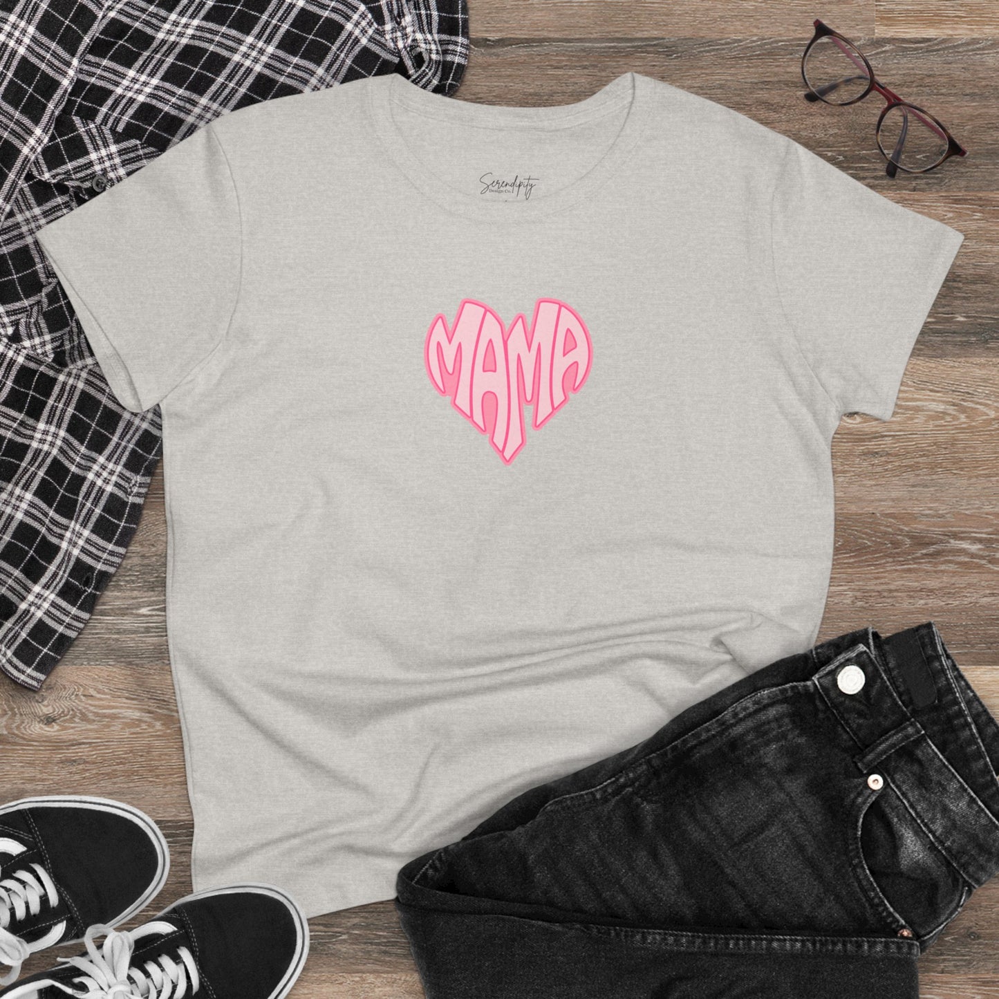 Mama Heart Baby Tee