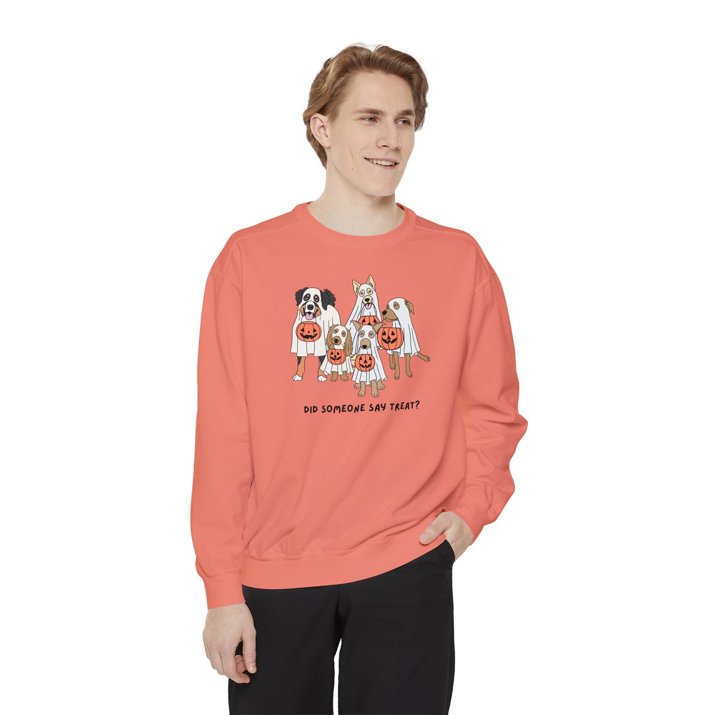 Did Someone Say Treat? Comfort Colors Sweatshirt