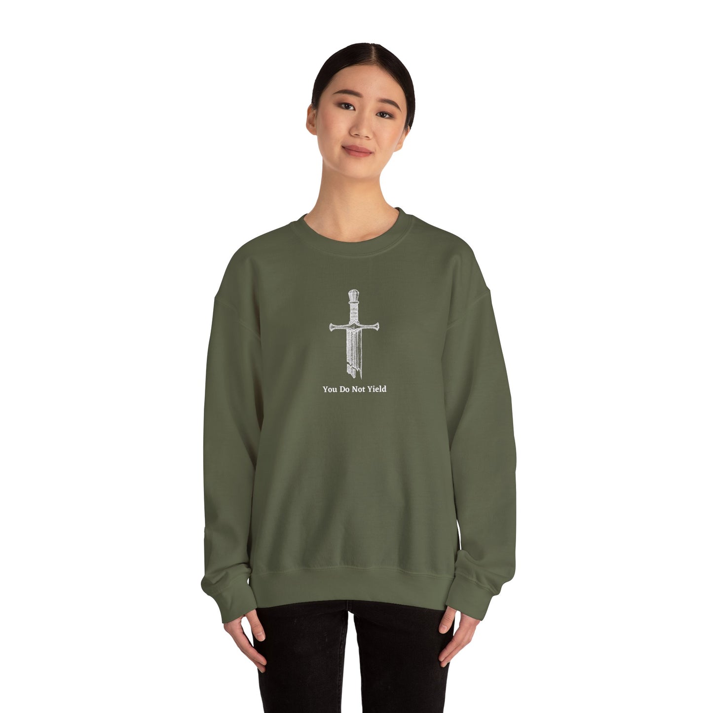 You Do Not Yield Crewneck Sweatshirt
