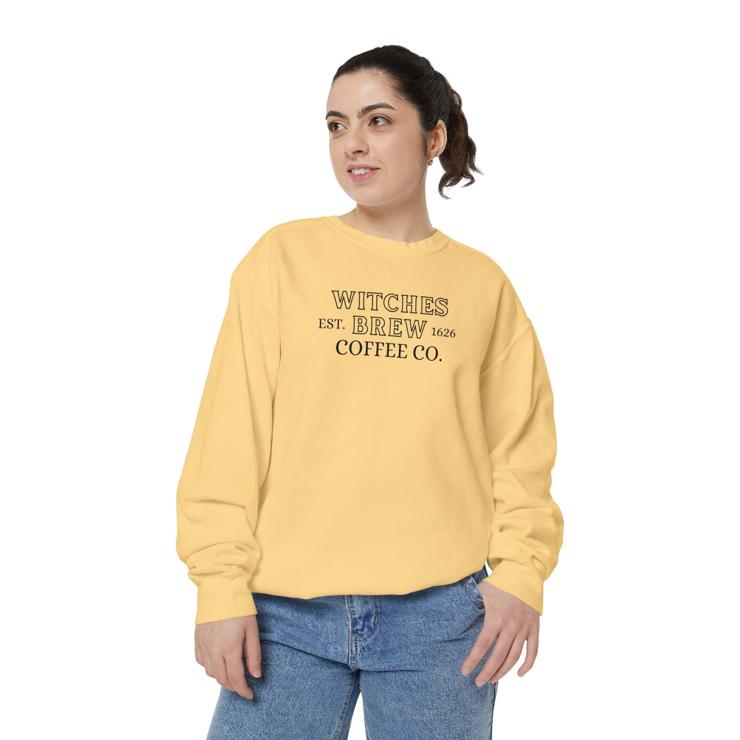 Witches Brew Coffee Co Comfort Colors Sweatshirt