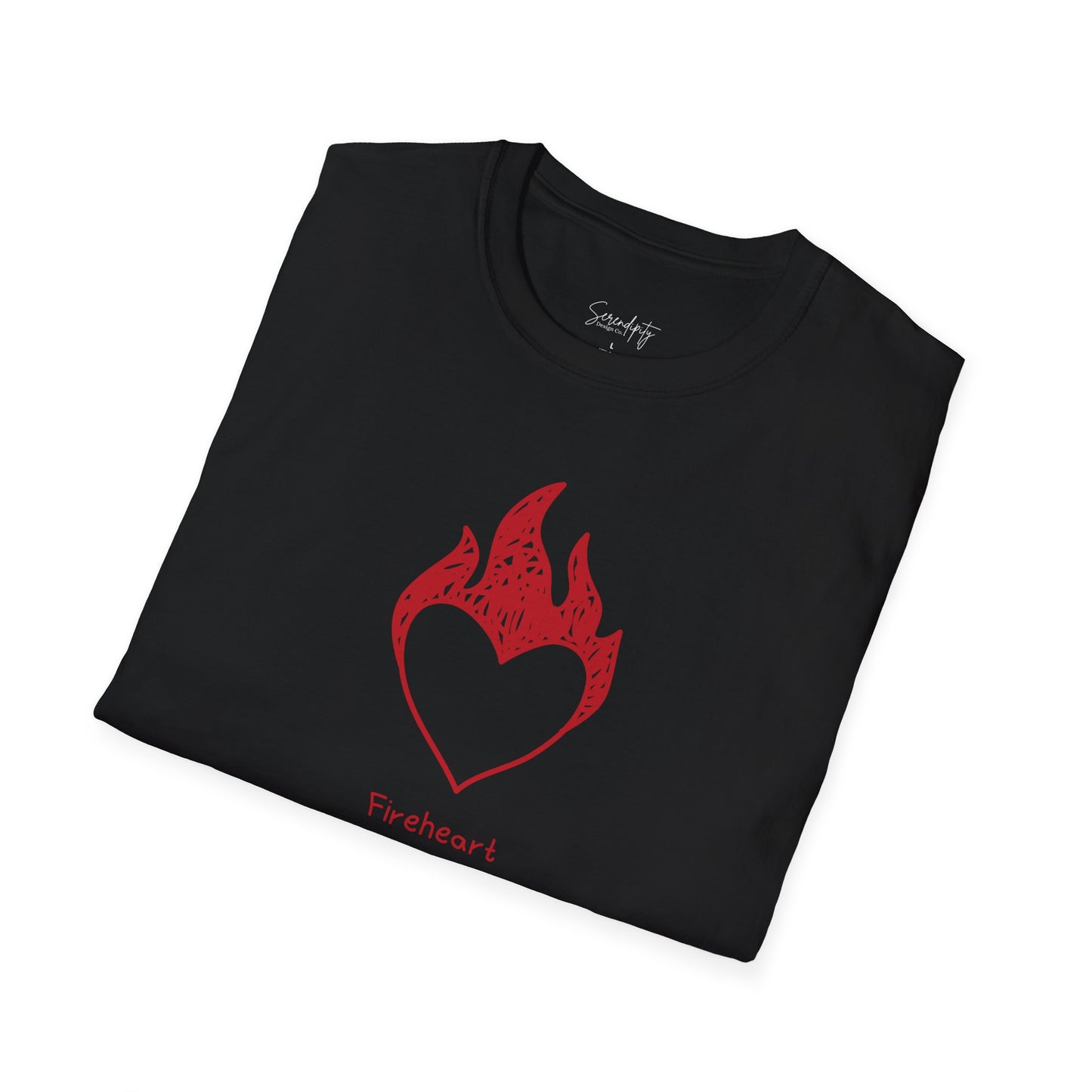 Fireheart Hand-drawn Soft Style Tee