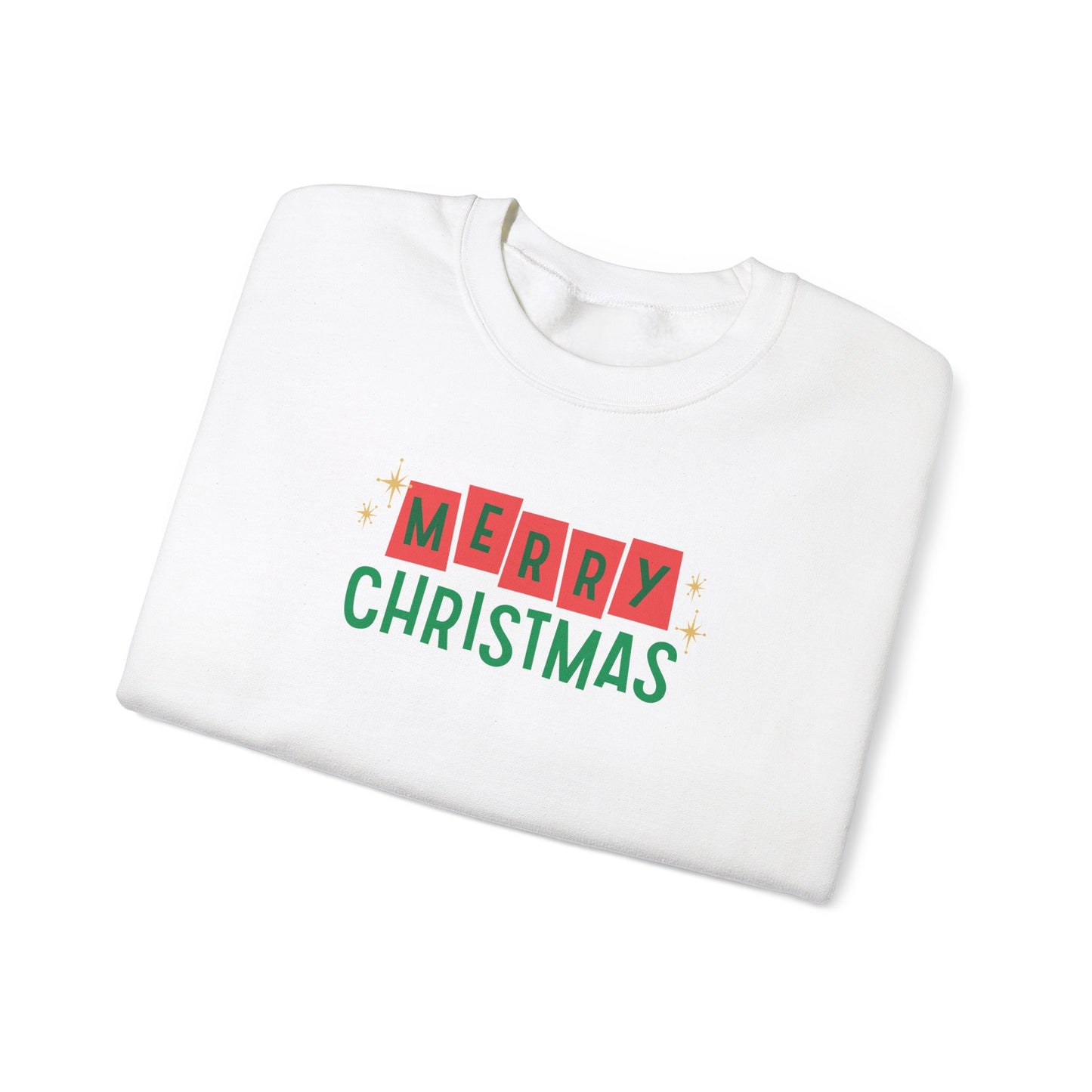 Retro Merry Christmas Unisex Crewneck