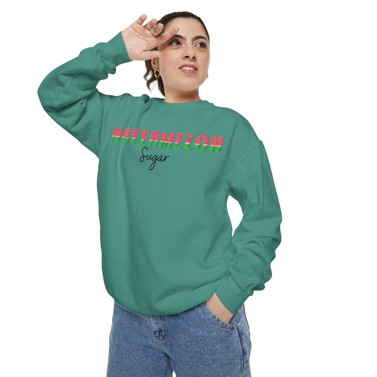 Watermelon Sugar Comfort Colors Sweatshirt