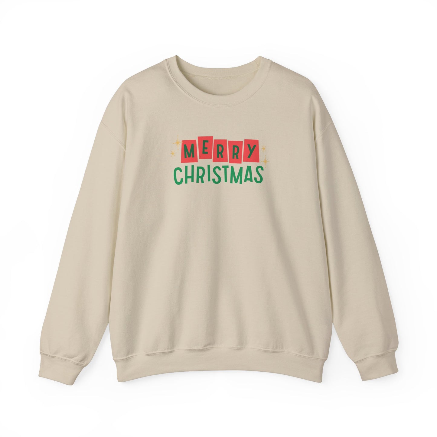 Retro Merry Christmas Unisex Crewneck