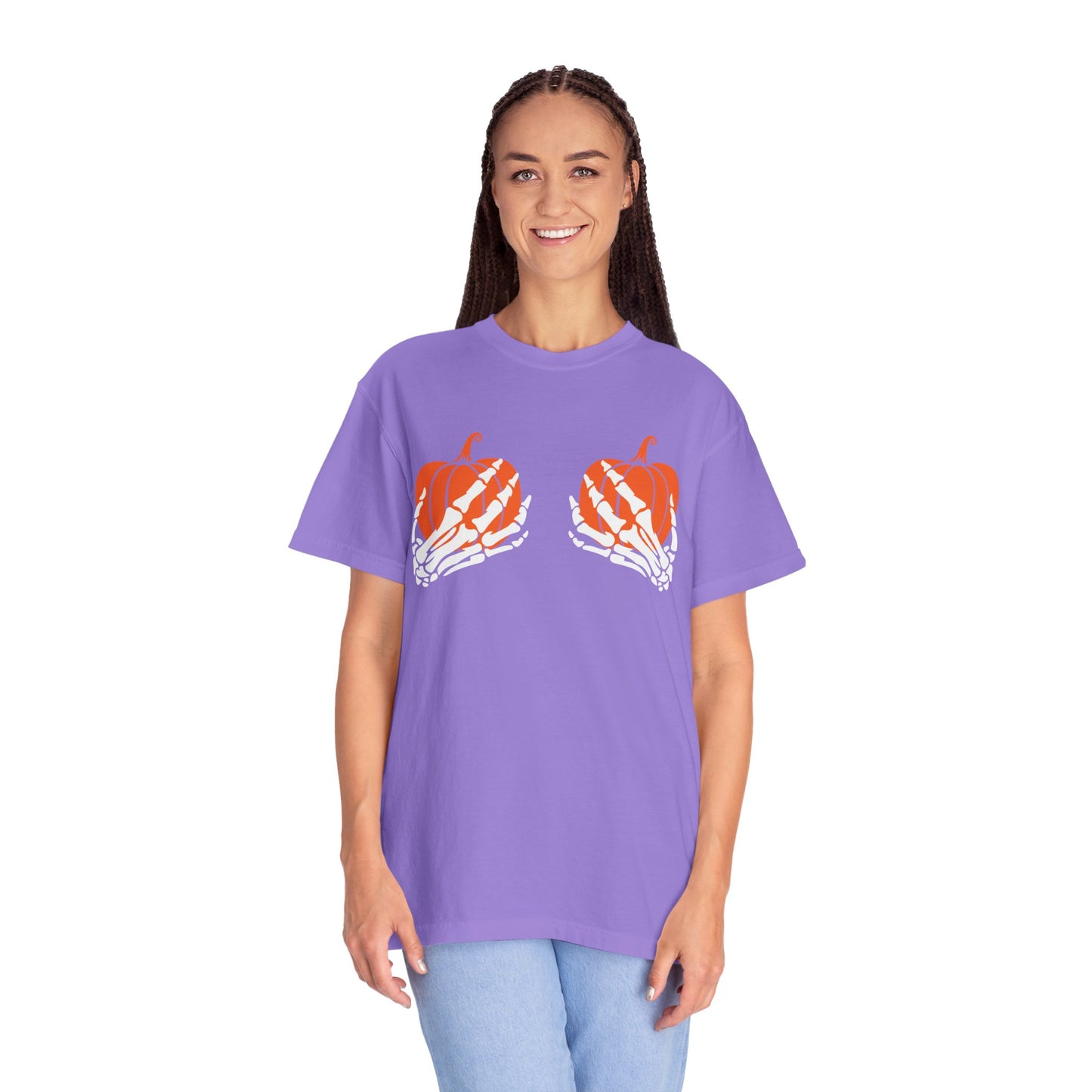 Pumpkin Grab Comfort Colors Tee