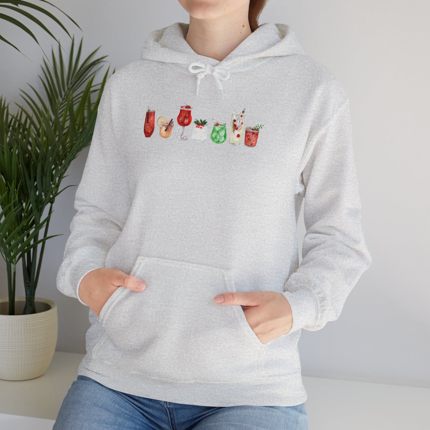 Christmas Cocktails Unisex Hoodie