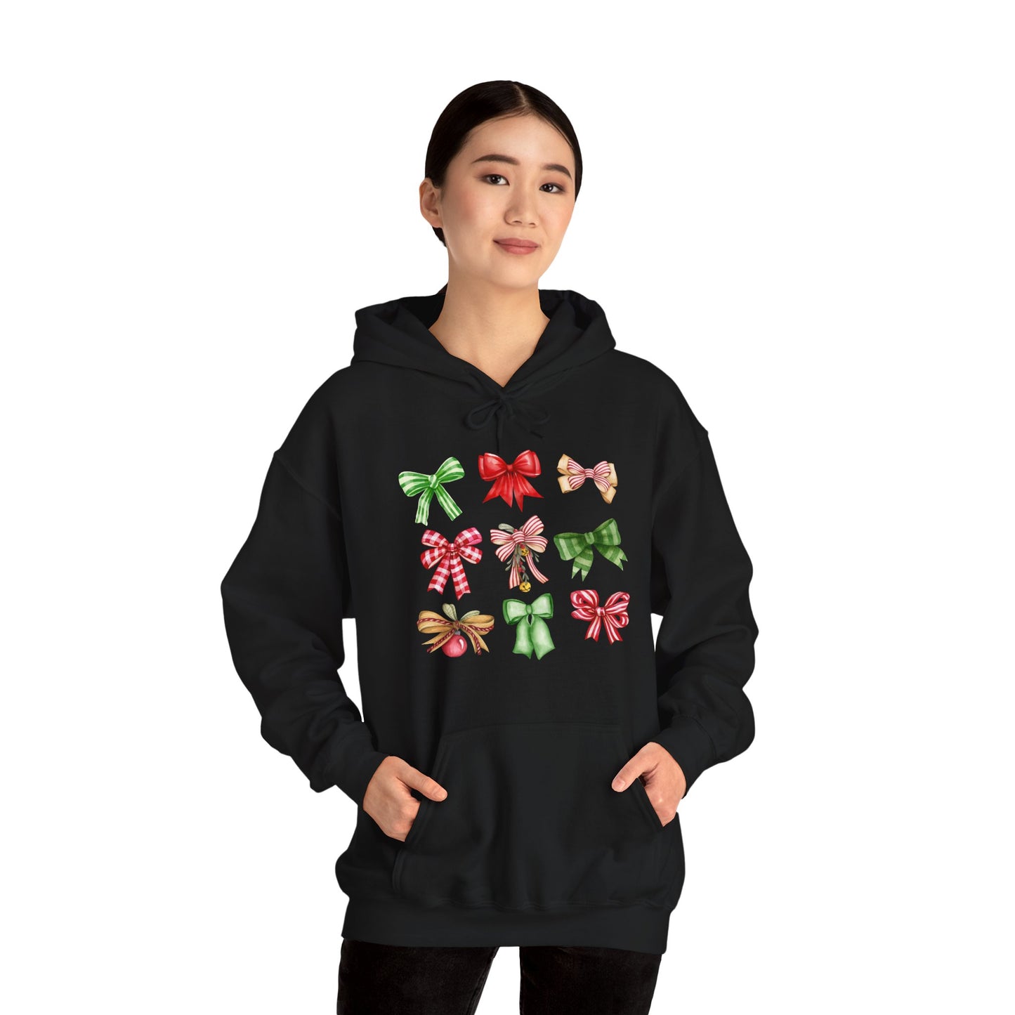 Christmas Bows Unisex Hoodie