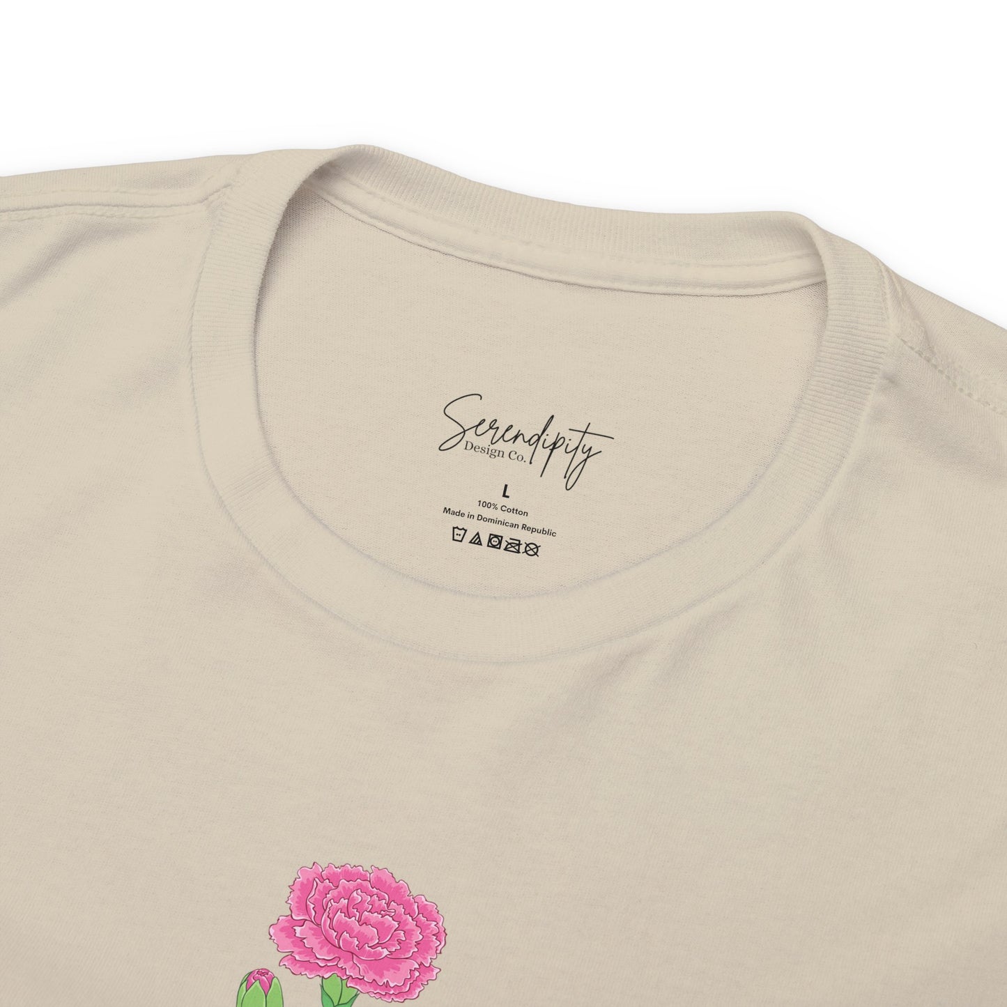 Carnations You Had Thought Were Roses Unisex Tee