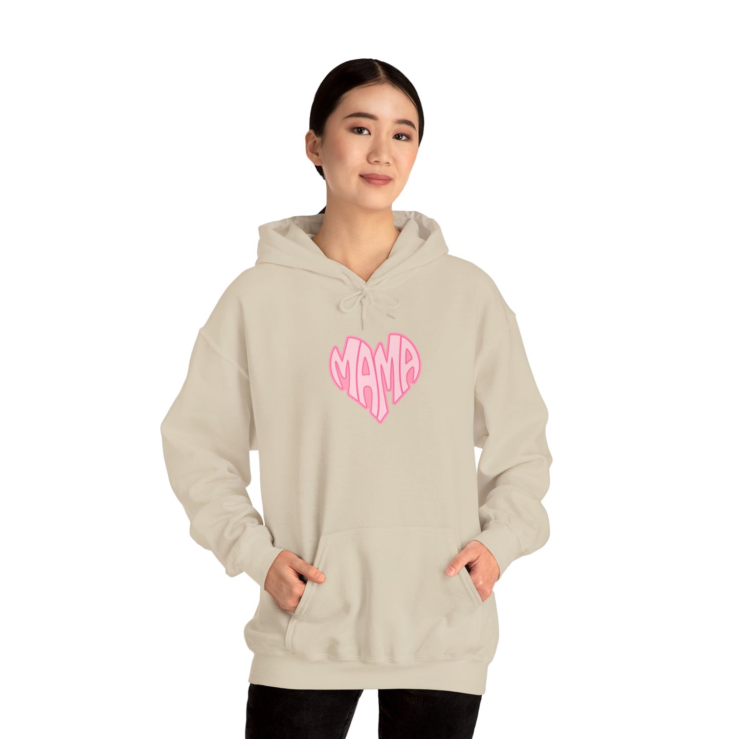 Mama Heart Unisex Hoodie