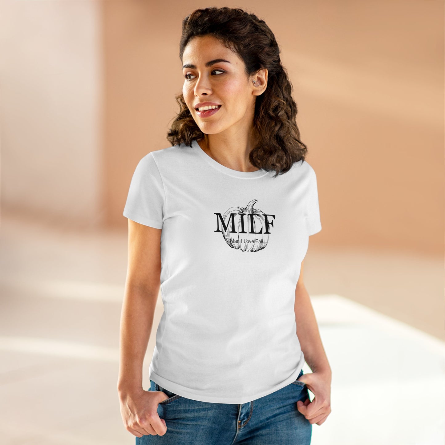 MILF (Man I Love Fall) Baby Tee