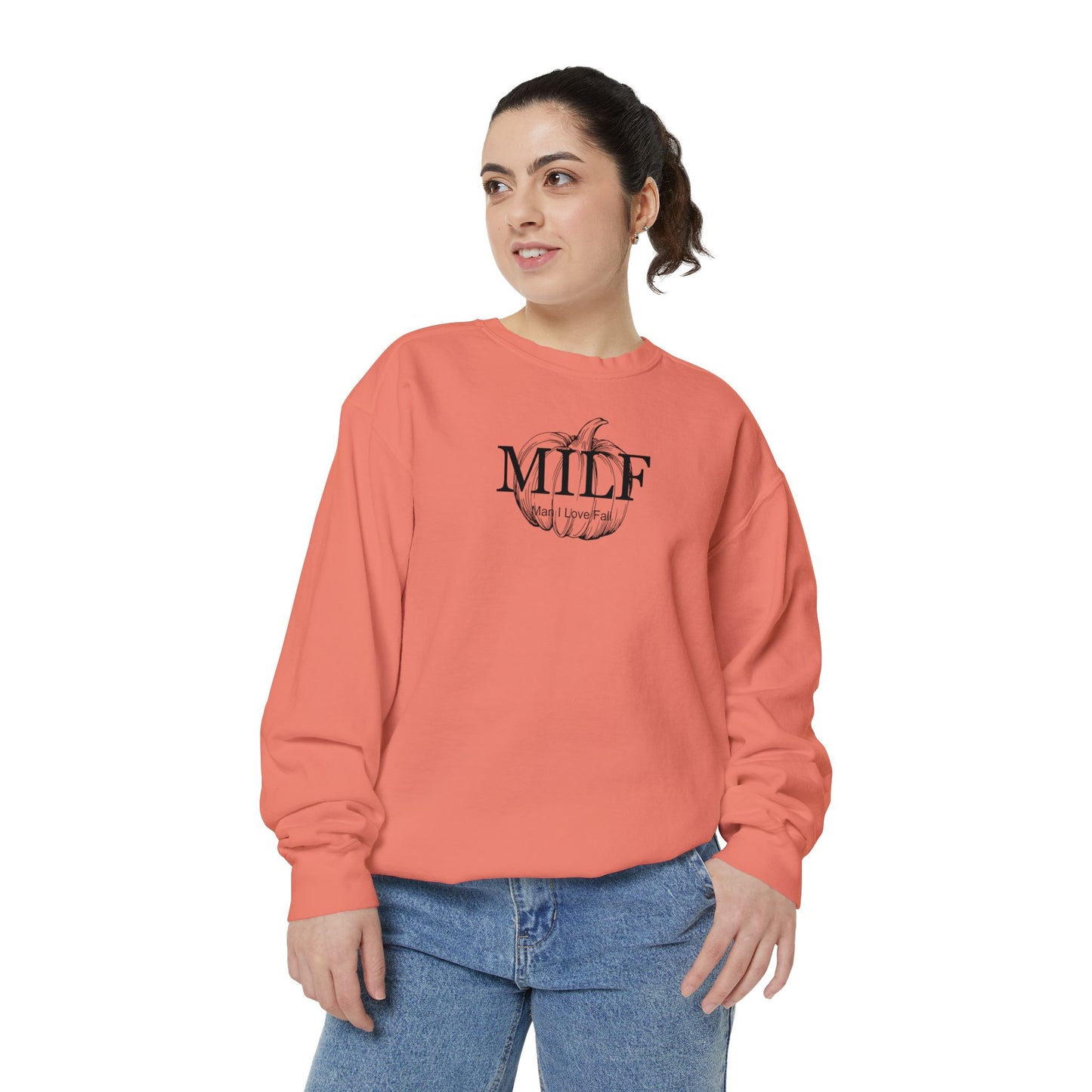 MILF (Man I Love Fall) Comfort Colors Sweatshirt