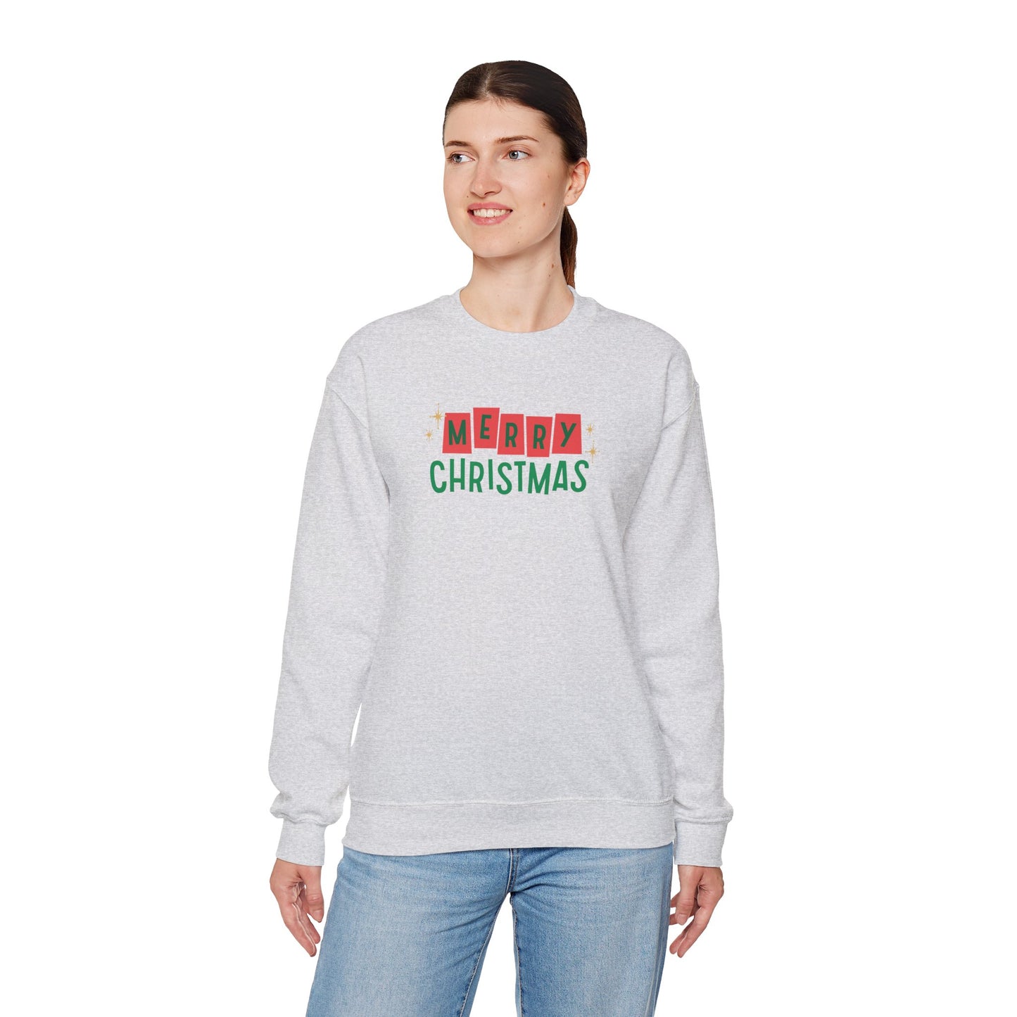 Retro Merry Christmas Unisex Crewneck