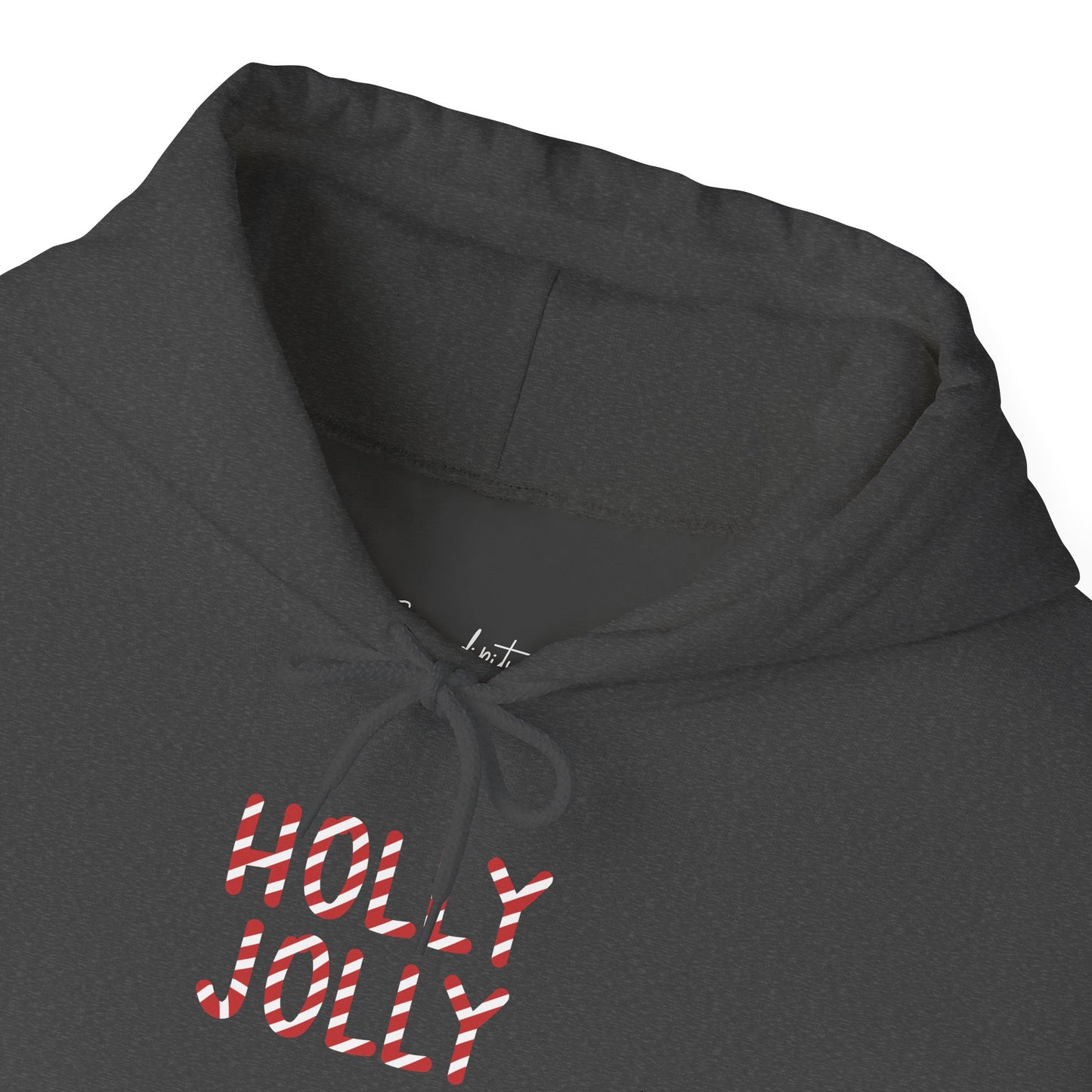 Holly Jolly Candy Cane Unisex Hoodie