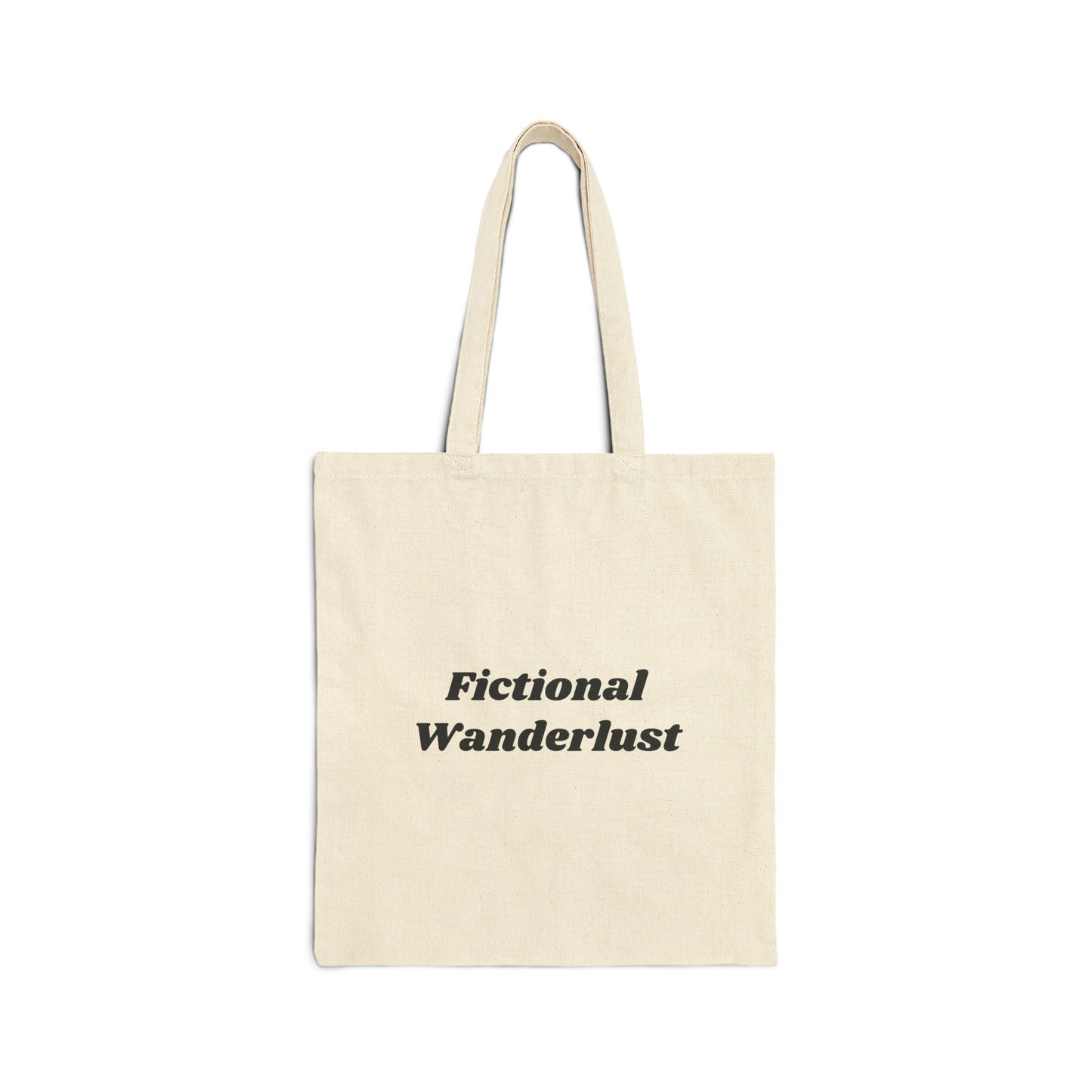 Fictional Wanderlust Black Tote Bag