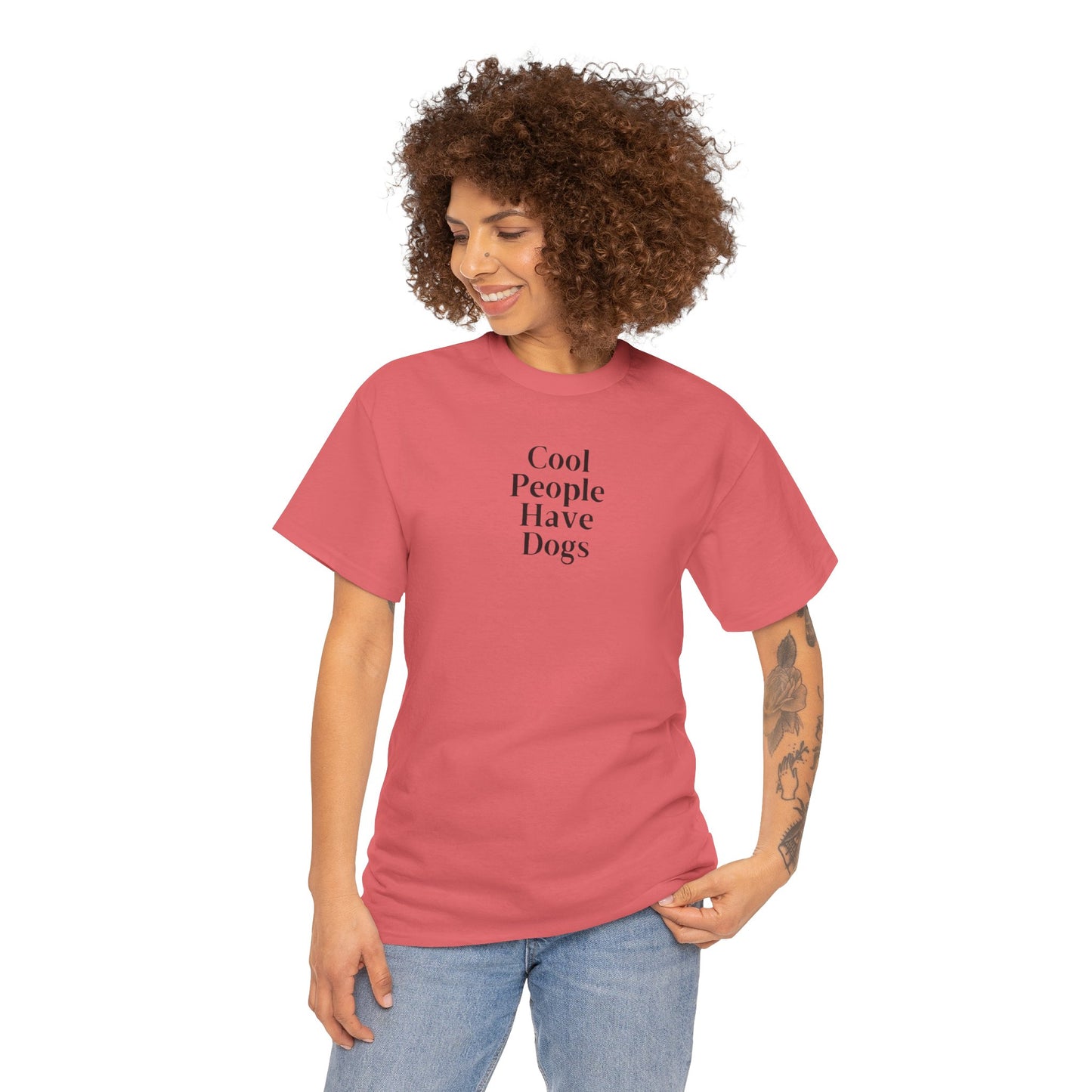 Cool People Have Dogs Unisex Tee