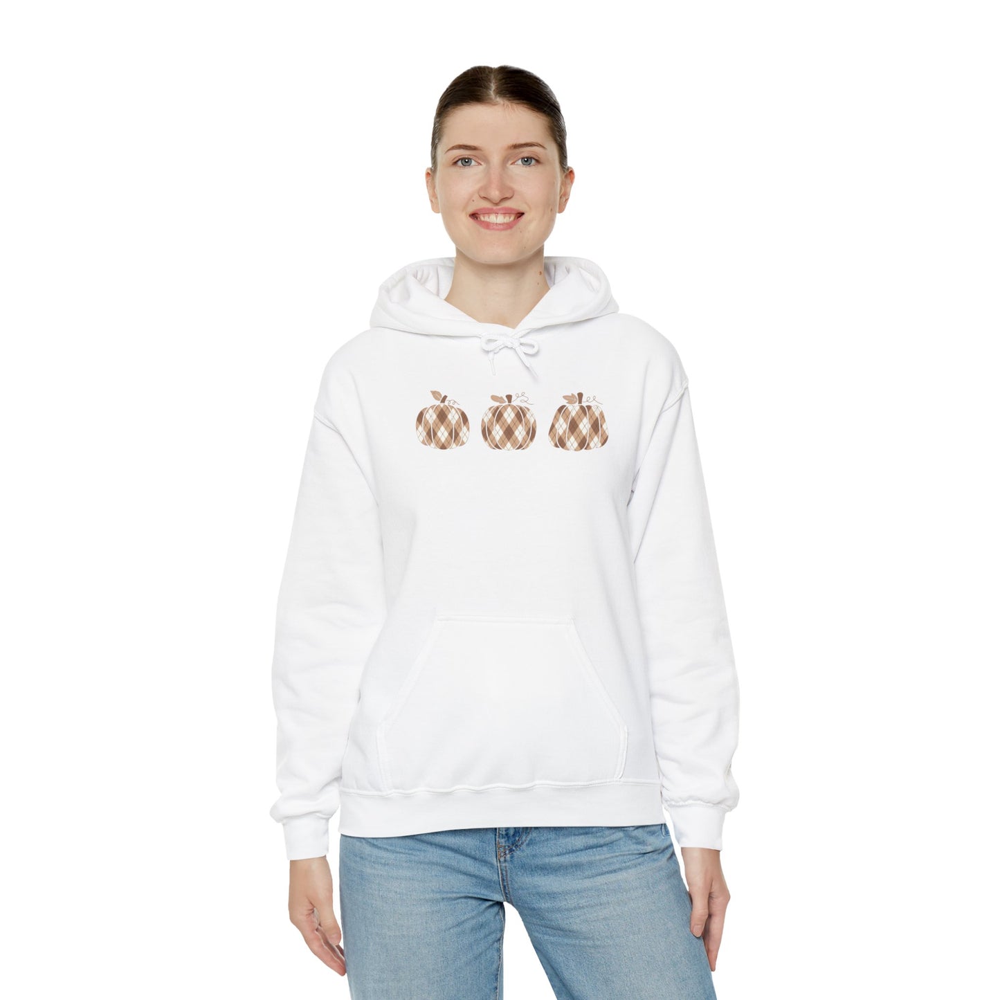 Plaid Pumpkins Unisex Hoodie