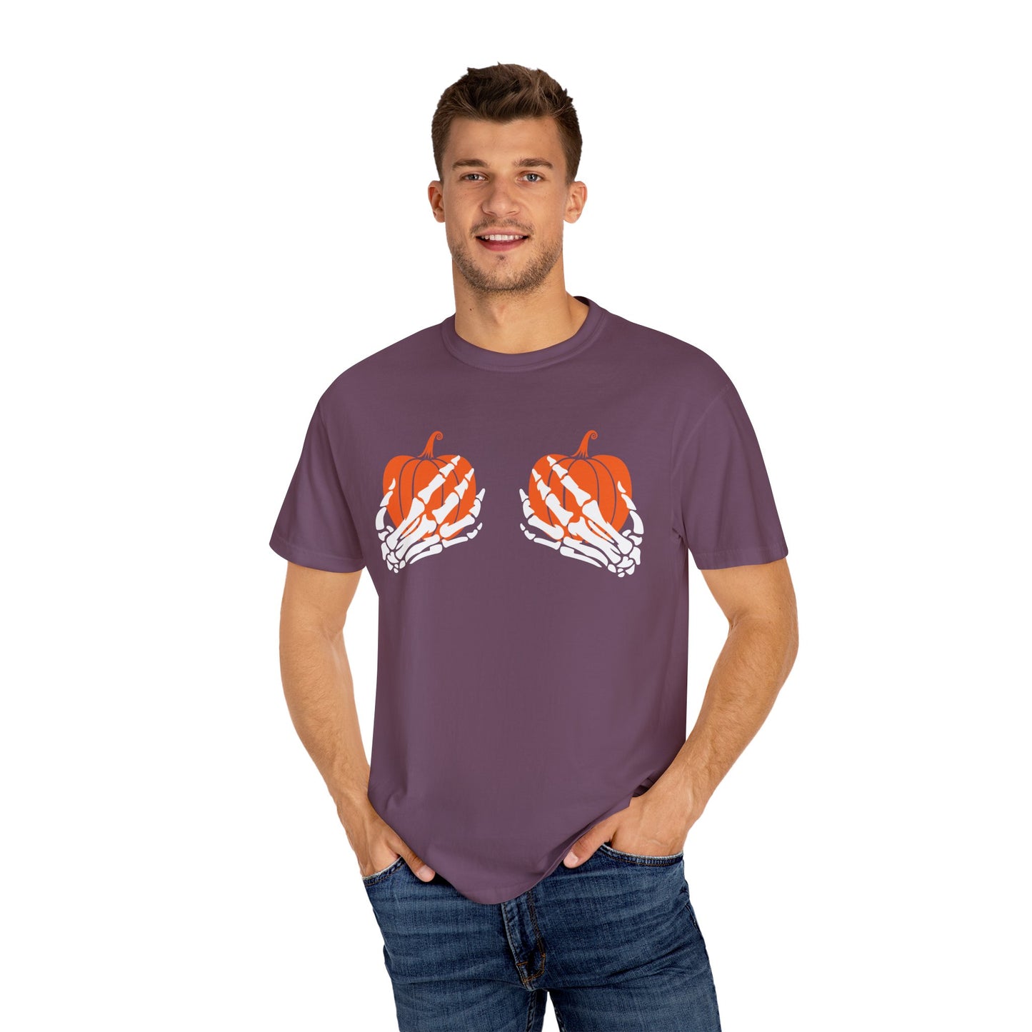 Pumpkin Grab Comfort Colors Tee