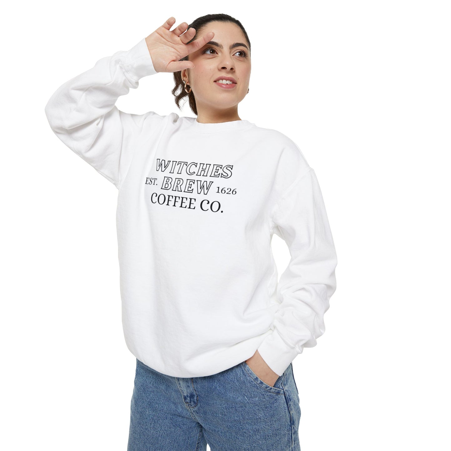 Witches Brew Coffee Co Comfort Colors Sweatshirt