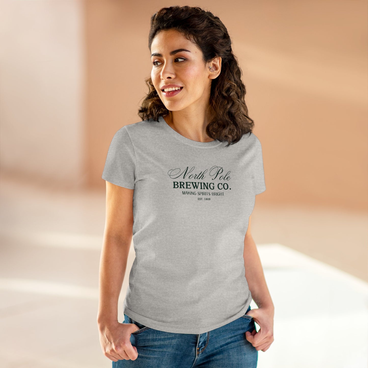 North Pole Brewing Co Green Baby Tee