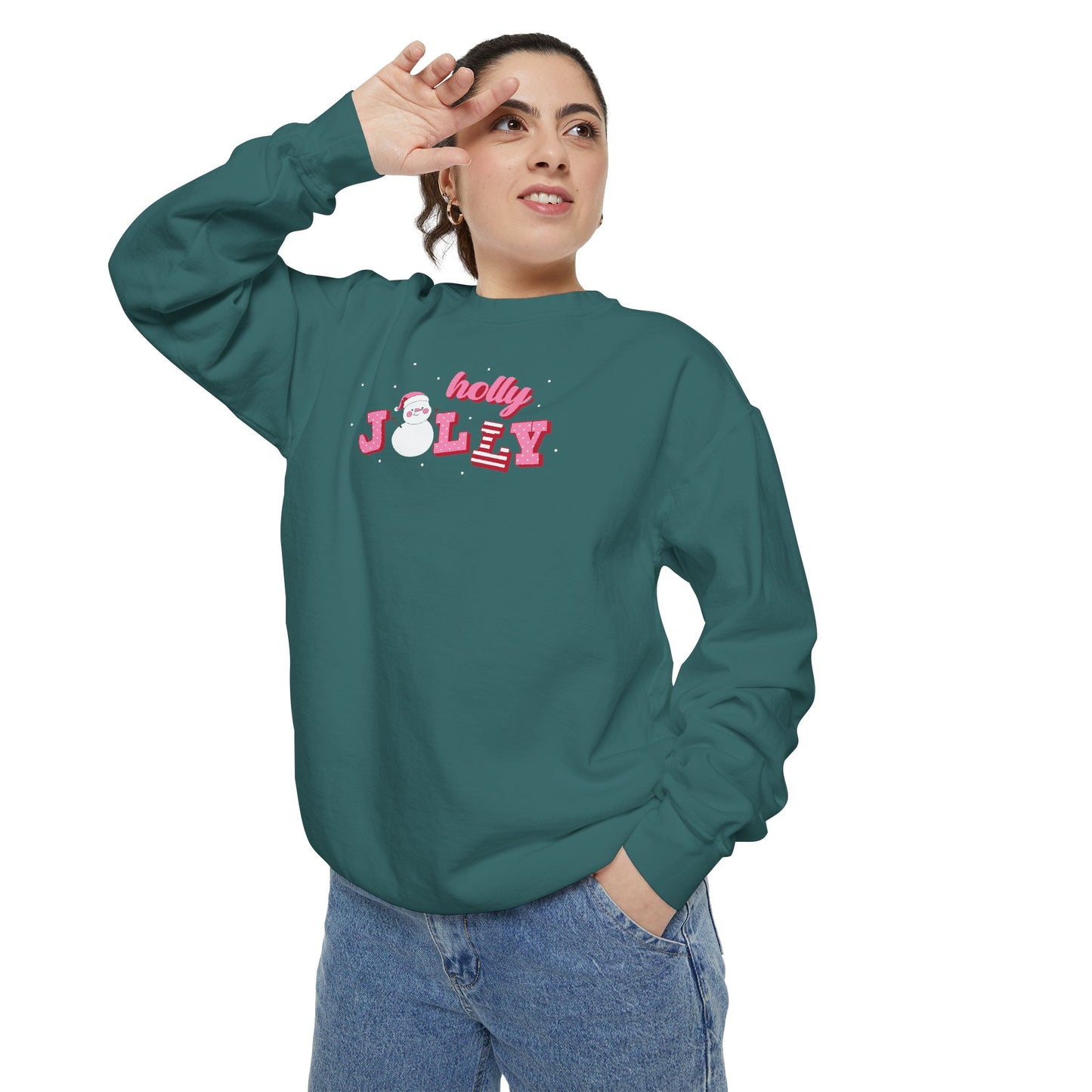 Feelin' Jolly Comfort Colors Sweatshirt