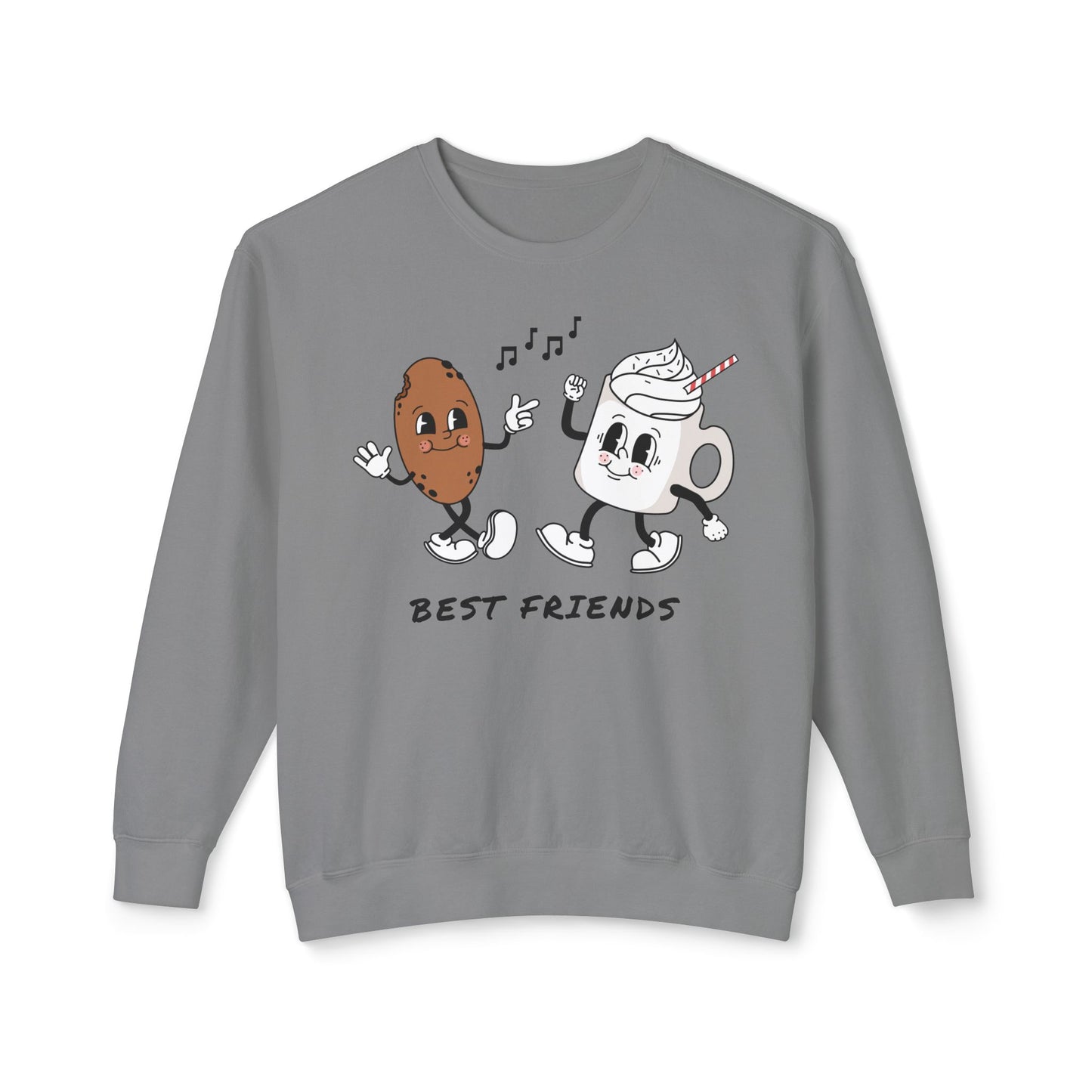 Milk & Cookies Best Friends Comfort Colors Sweatshirt