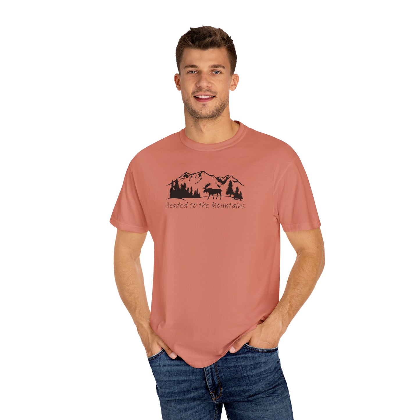 Headed to the Mountains Comfort Colors Tee