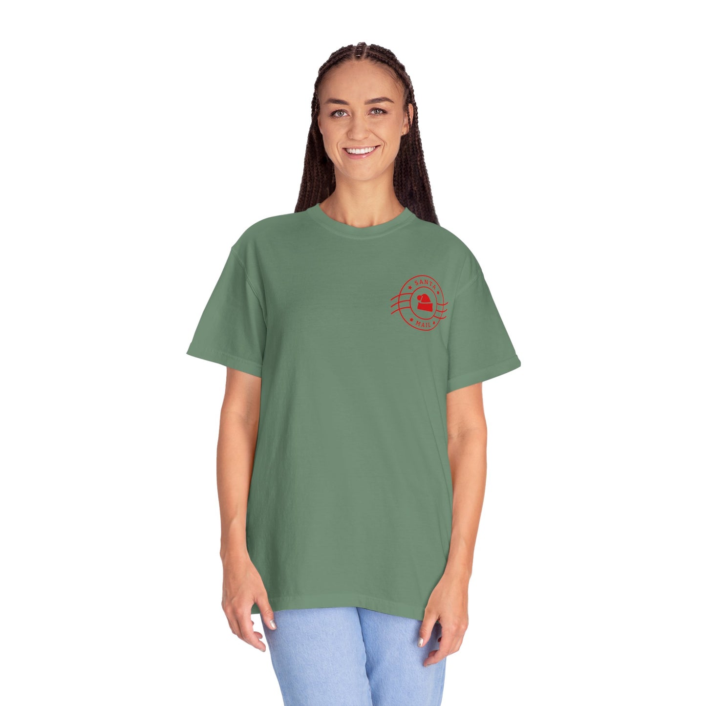 Santa Mail Comfort Colors Tee